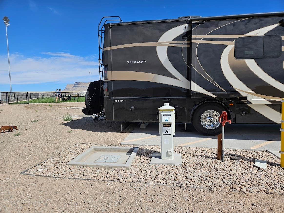 RoB & Michelle S.'s photo of camping with pets at Love's RV Hookup-Green River UT 792 near Green River, UT