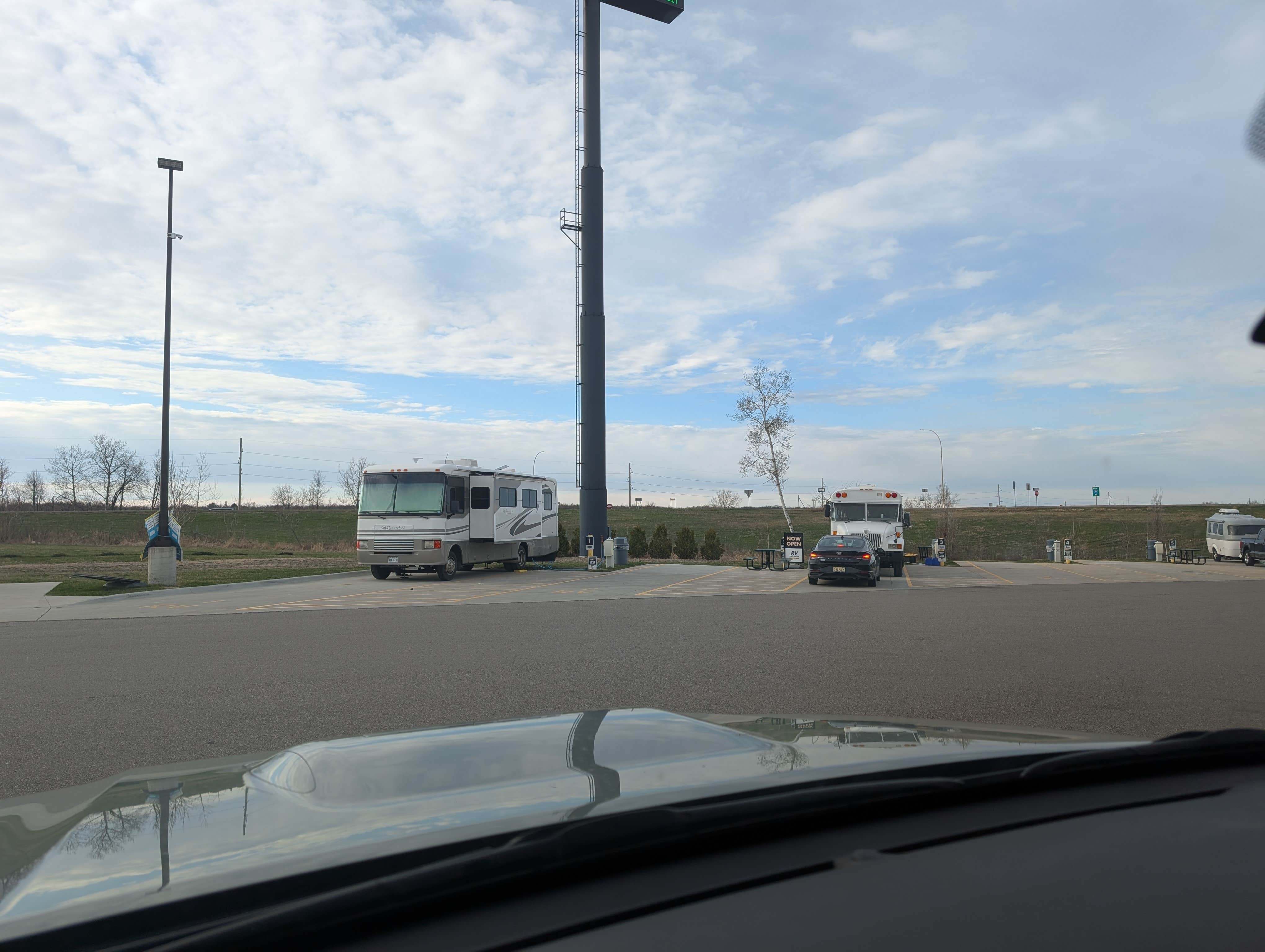 Tori K.'s photo of rv camping at Love's RV Hookup-Rockville MN 842 near Dassel, MN