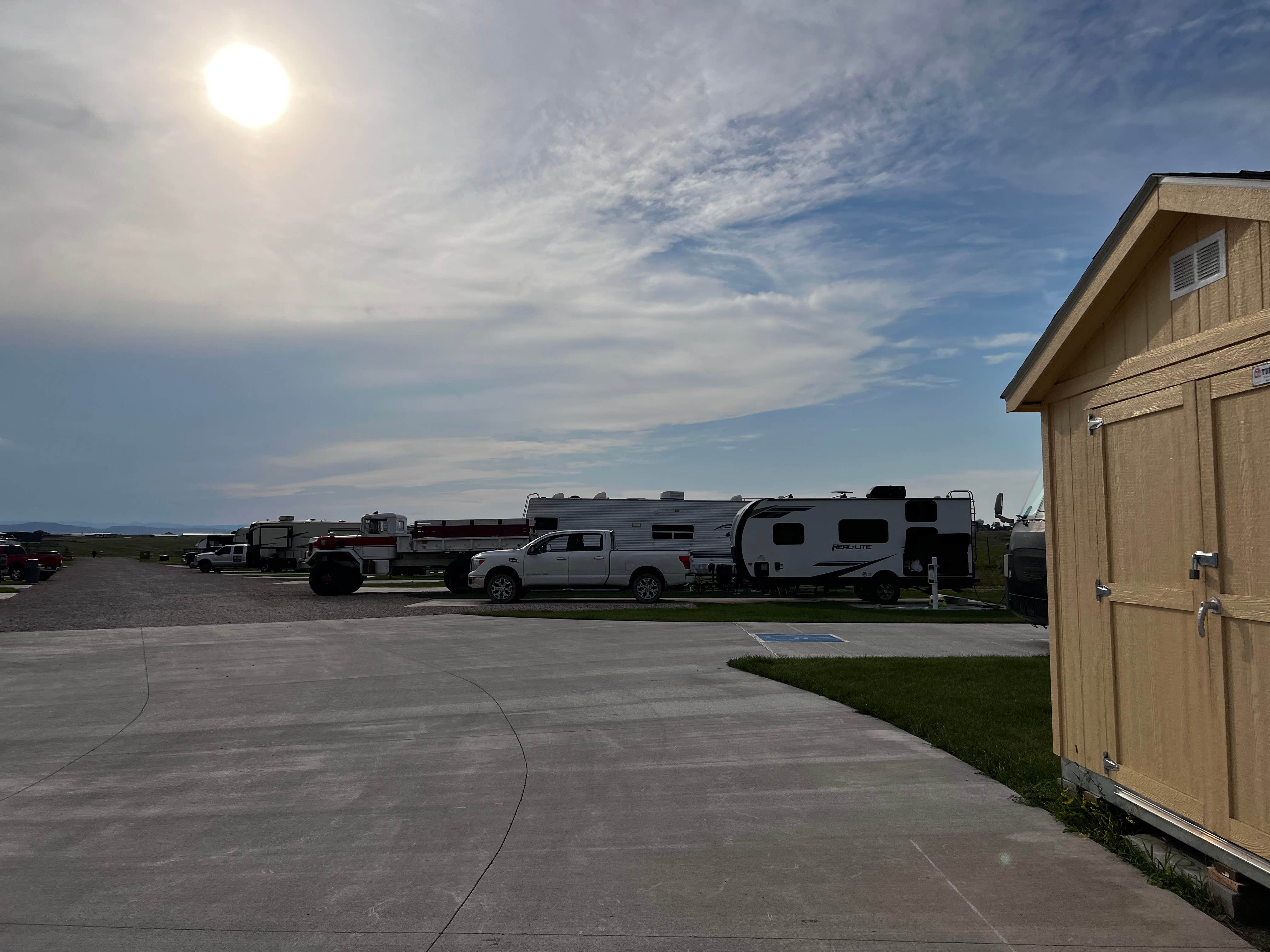 Maggie  C.'s photo of rv camping at Love's RV Stop-Box Elder 602 near Wall, SD