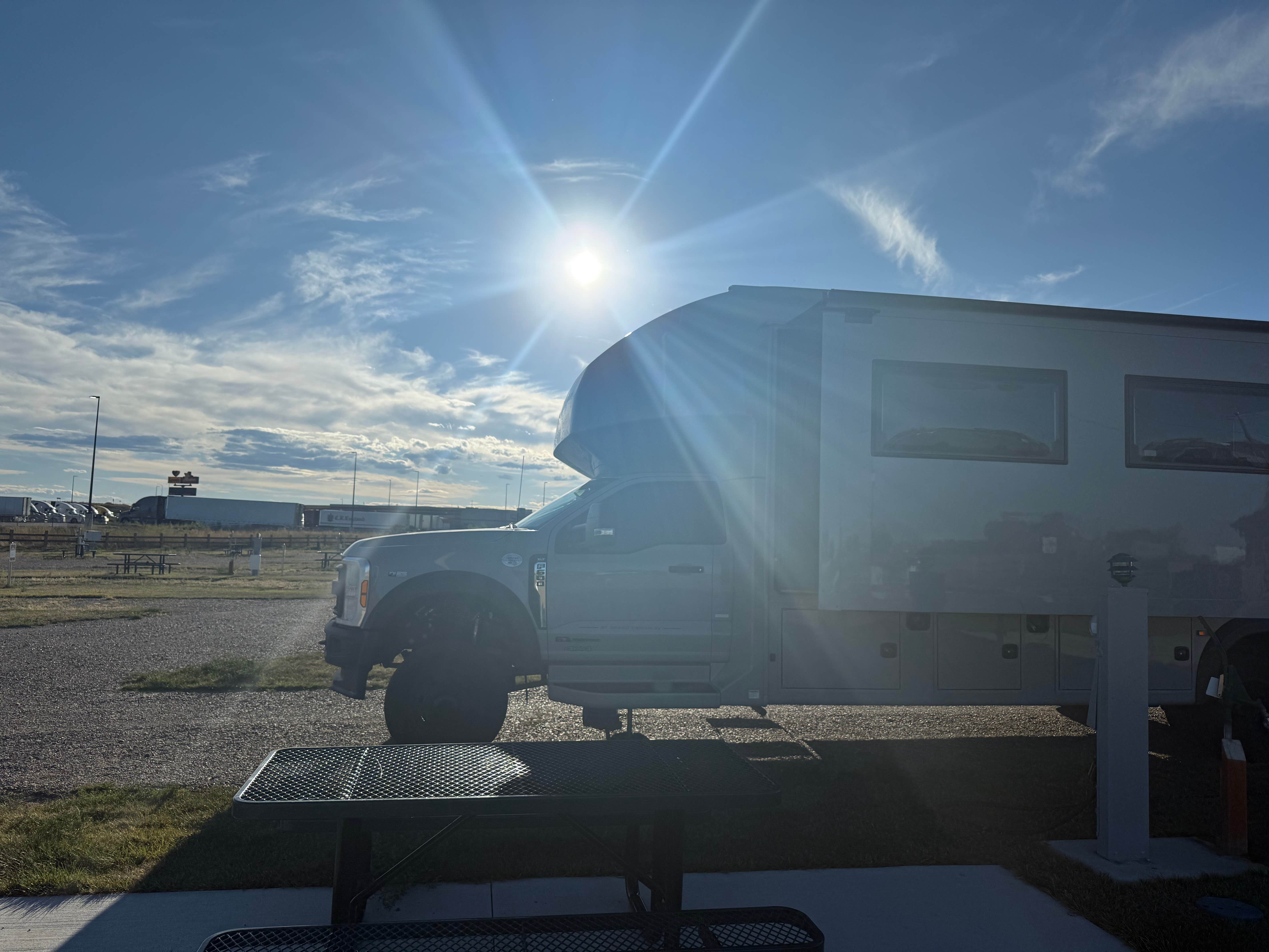 Chris A.'s photo of rv camping at Love's RV Stop-Hardin MT 679 near Billings, MT