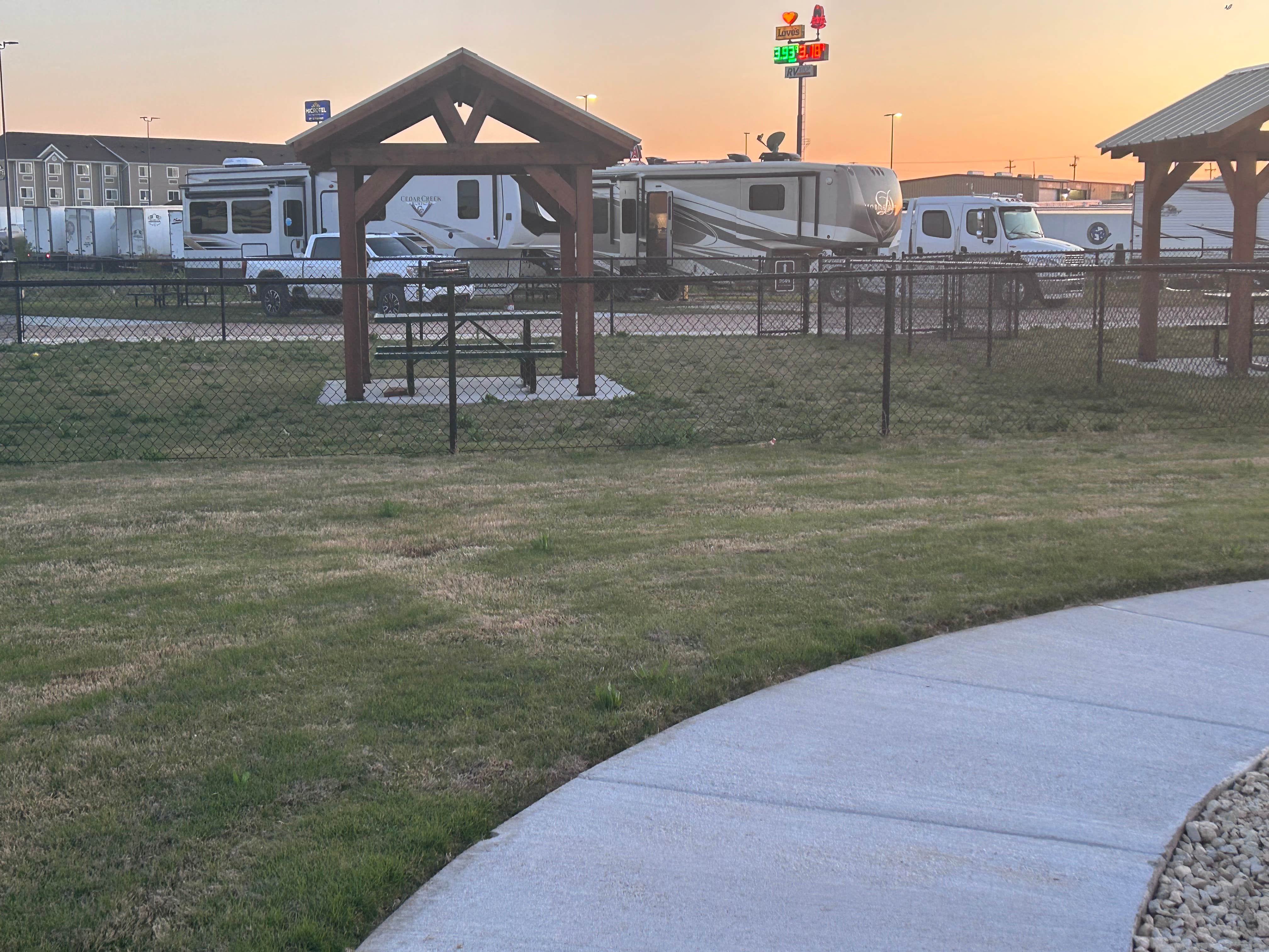 Angela C.'s photo of rv camping at Love's RV Stop-Sweetwater TX 475 near Abilene, TX