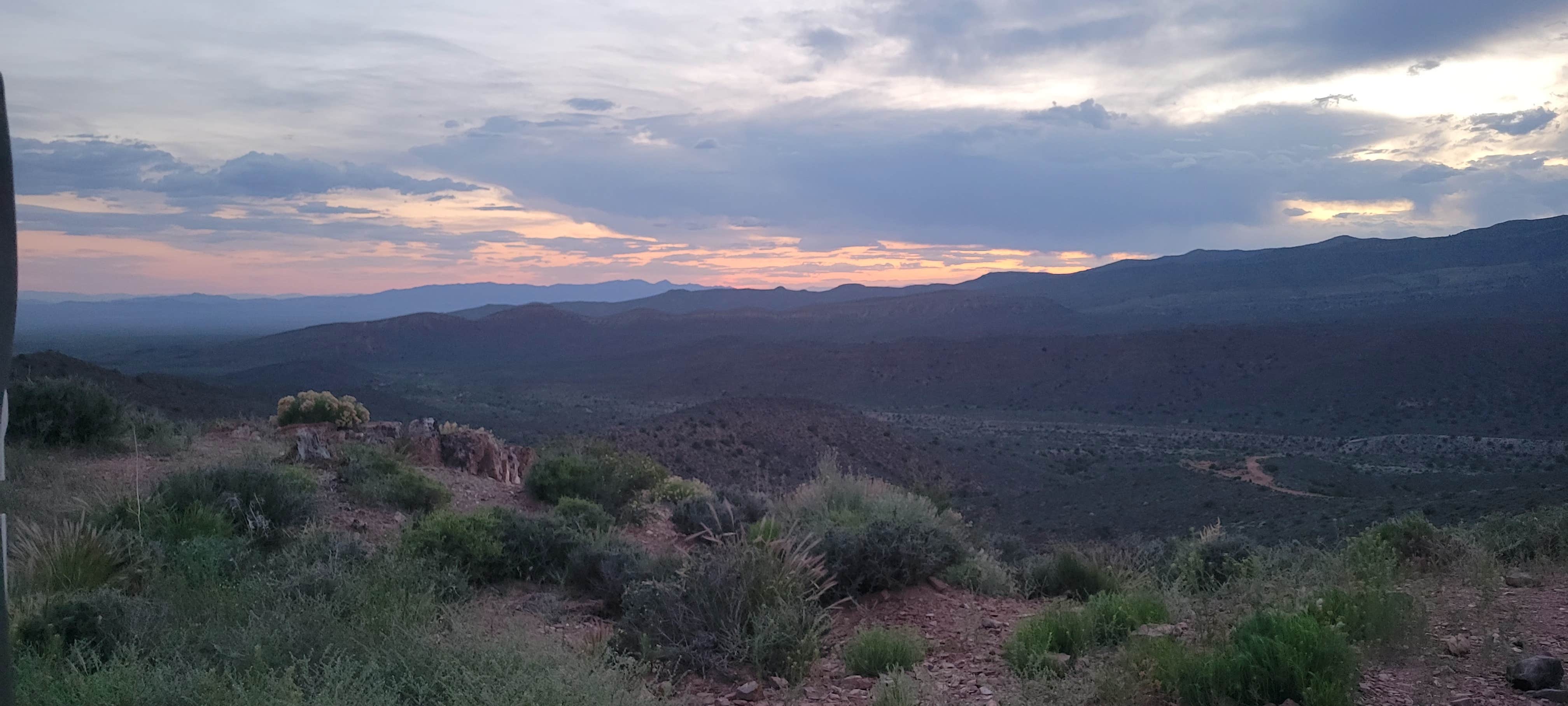Danielle R.'s photo of a dispersed camping area at Lovell Canyon Dispersed Camping (Spring Mountain) near Las Vegas, NV