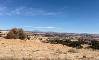 Stacia M.'s photo of a dispersed camping area at Lower Calf Creek Falls Recreation Area near Eggnog, UT