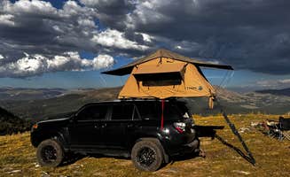 Brextyn B.'s photo of tent camping at Lower Crystal Lake- Dispersed Camping near Bond, CO