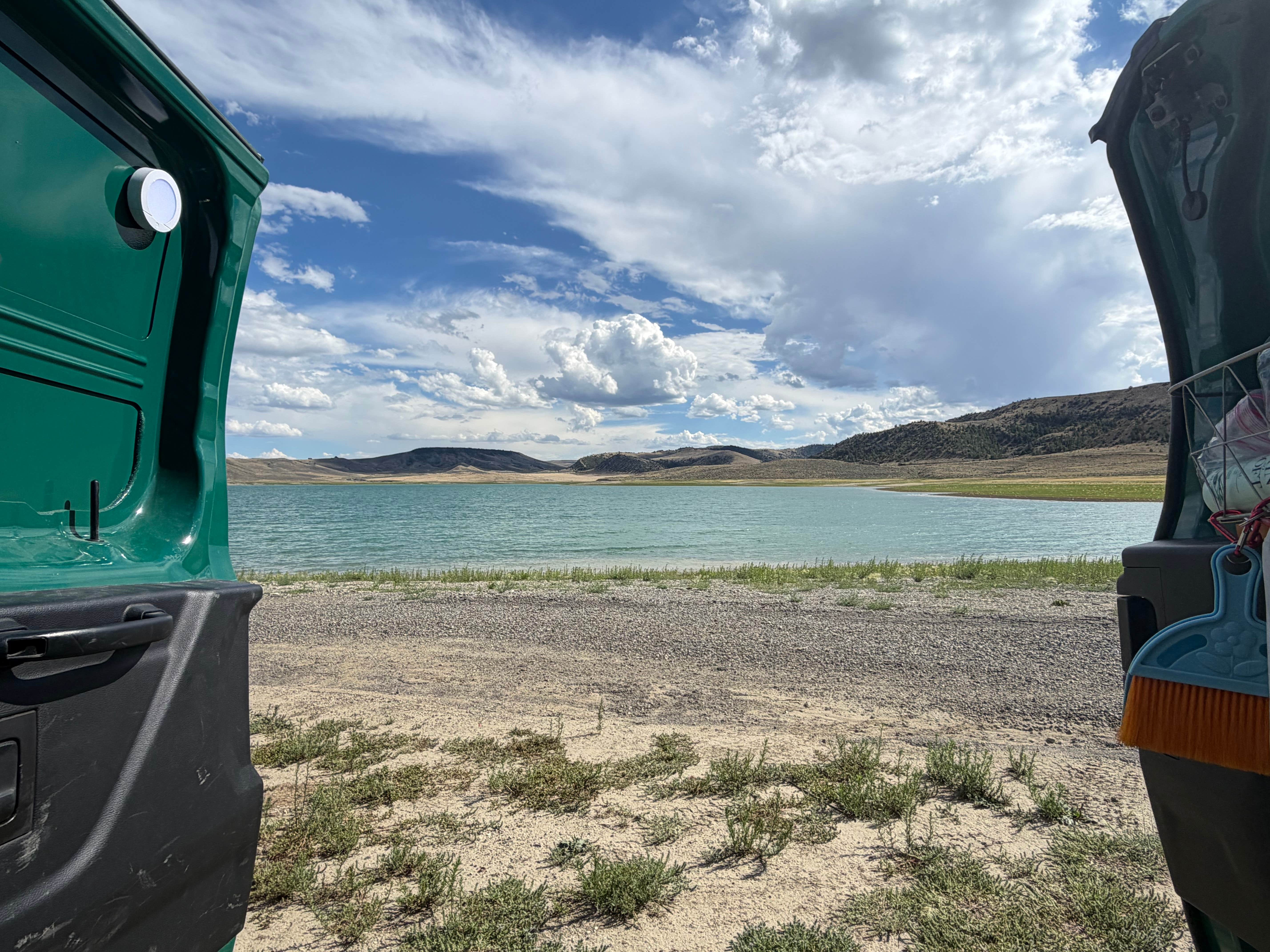 Camper-submitted photo at Lower Sunshine Reservoir near Meeteetse, WY