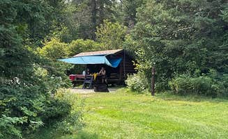 Portia H.'s photo of tent camping at Nesowadnehunk Field Campground — Baxter State Park near Willimantic, ME