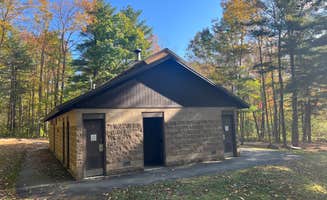 Meghan B.'s photo of glamping accommodations at Camden Hills State Park Campground near Owls Head, ME