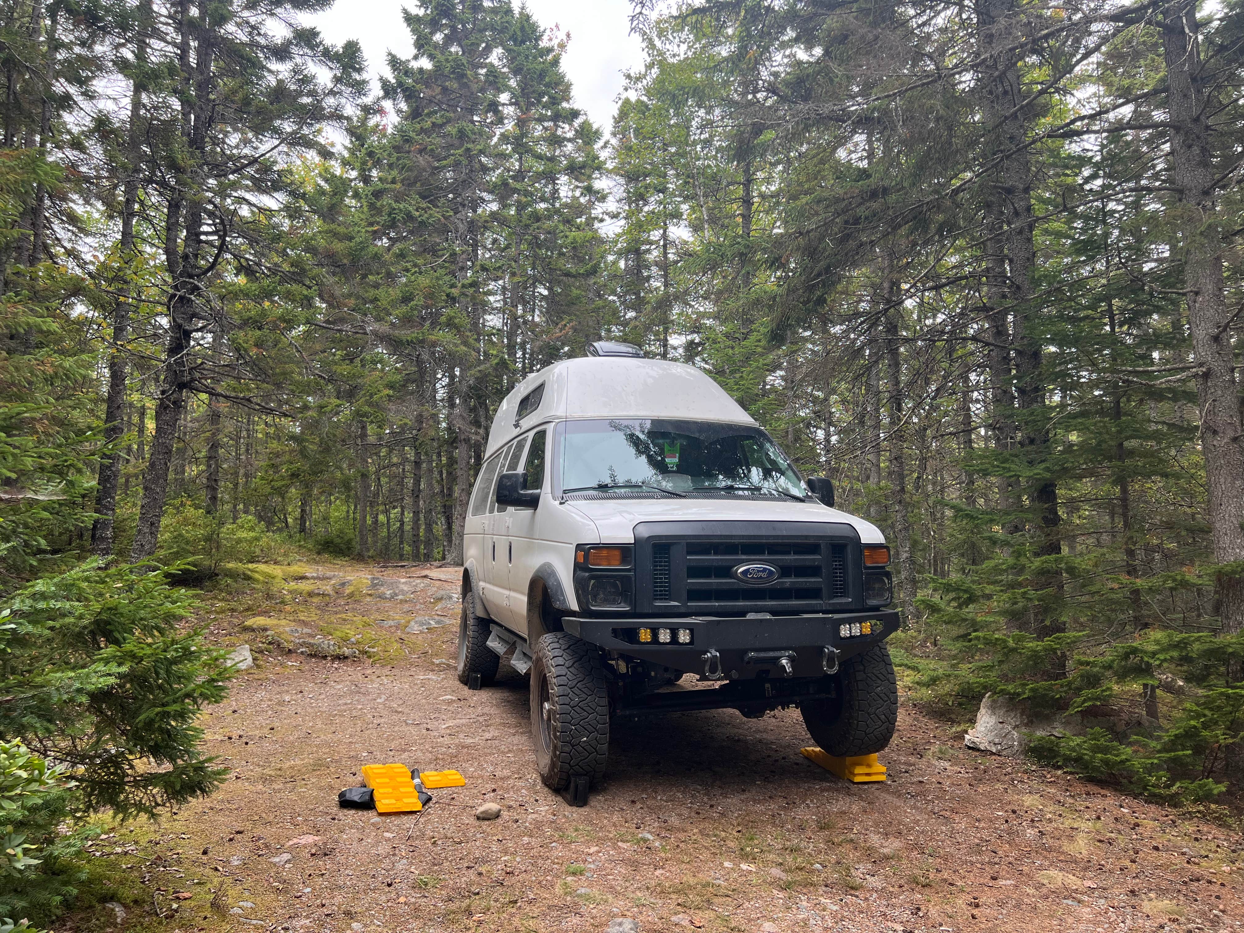 Meghan B.'s photo of rv camping at McClellan Park near Birch Harbor, ME