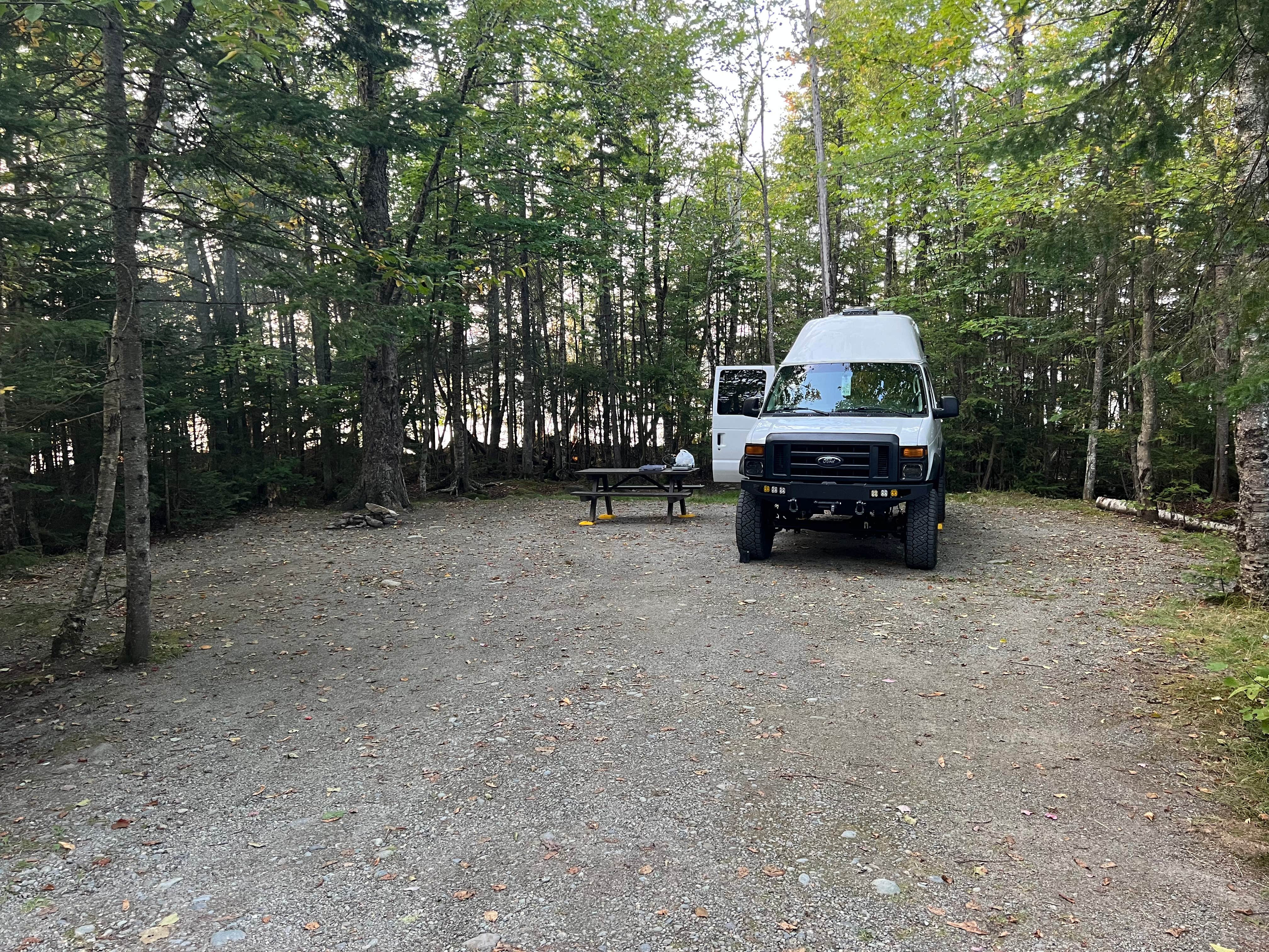 Camper-submitted photo at Rangeley Lake State Park Campground near Carrabassett Valley, ME
