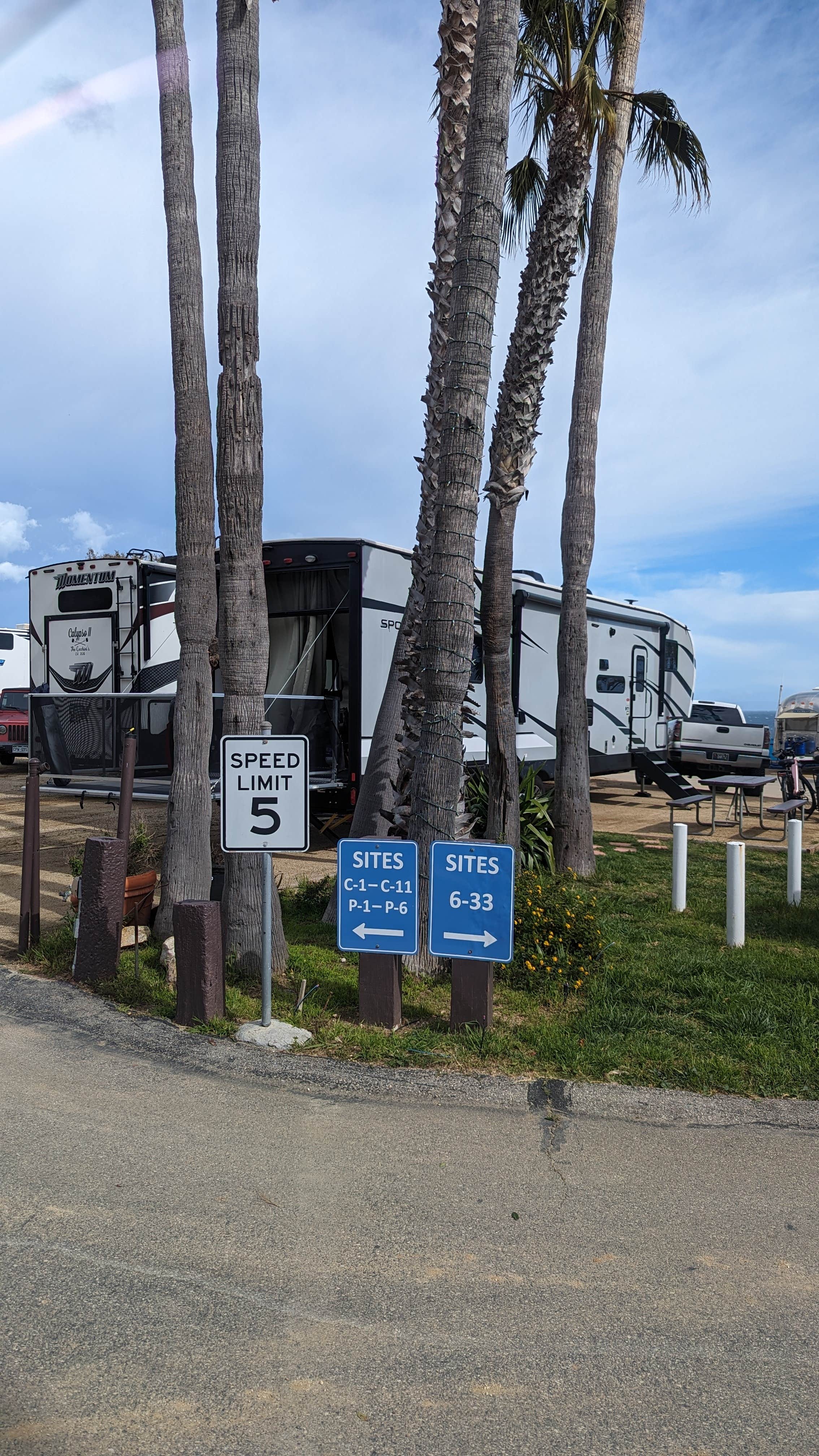 Michael M.'s photo of rv camping at Malibu Beach RV Park near Santa Monica Mountains National Recreation Area