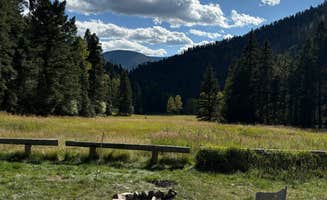 Rosalinda S.'s photo of a dispersed camping area at Mallette Creek North near Arroyo Seco, NM