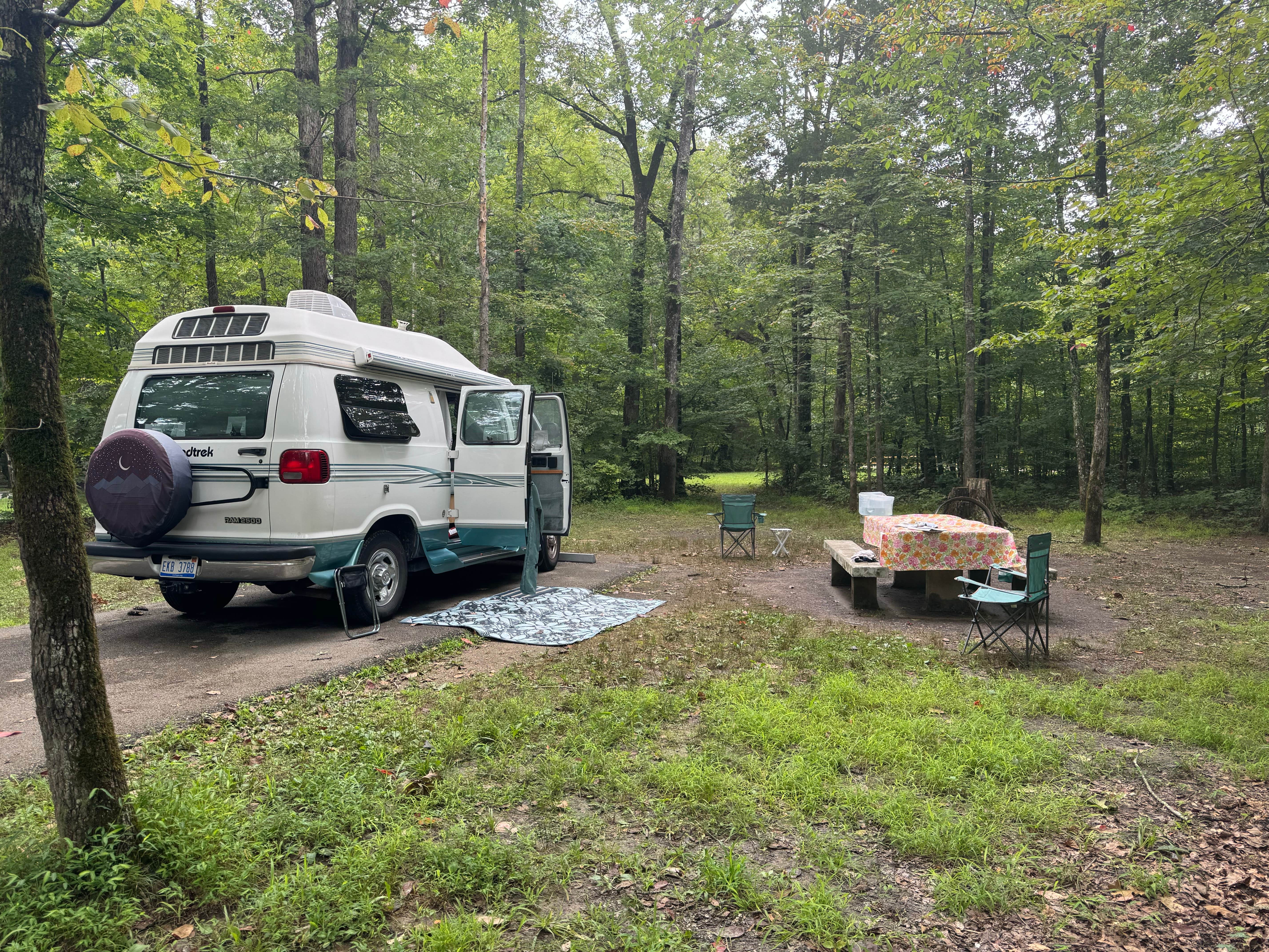 cathyL's photo of rv camping at Mammoth Cave Campground — Mammoth Cave National Park near Mammoth Cave, KY