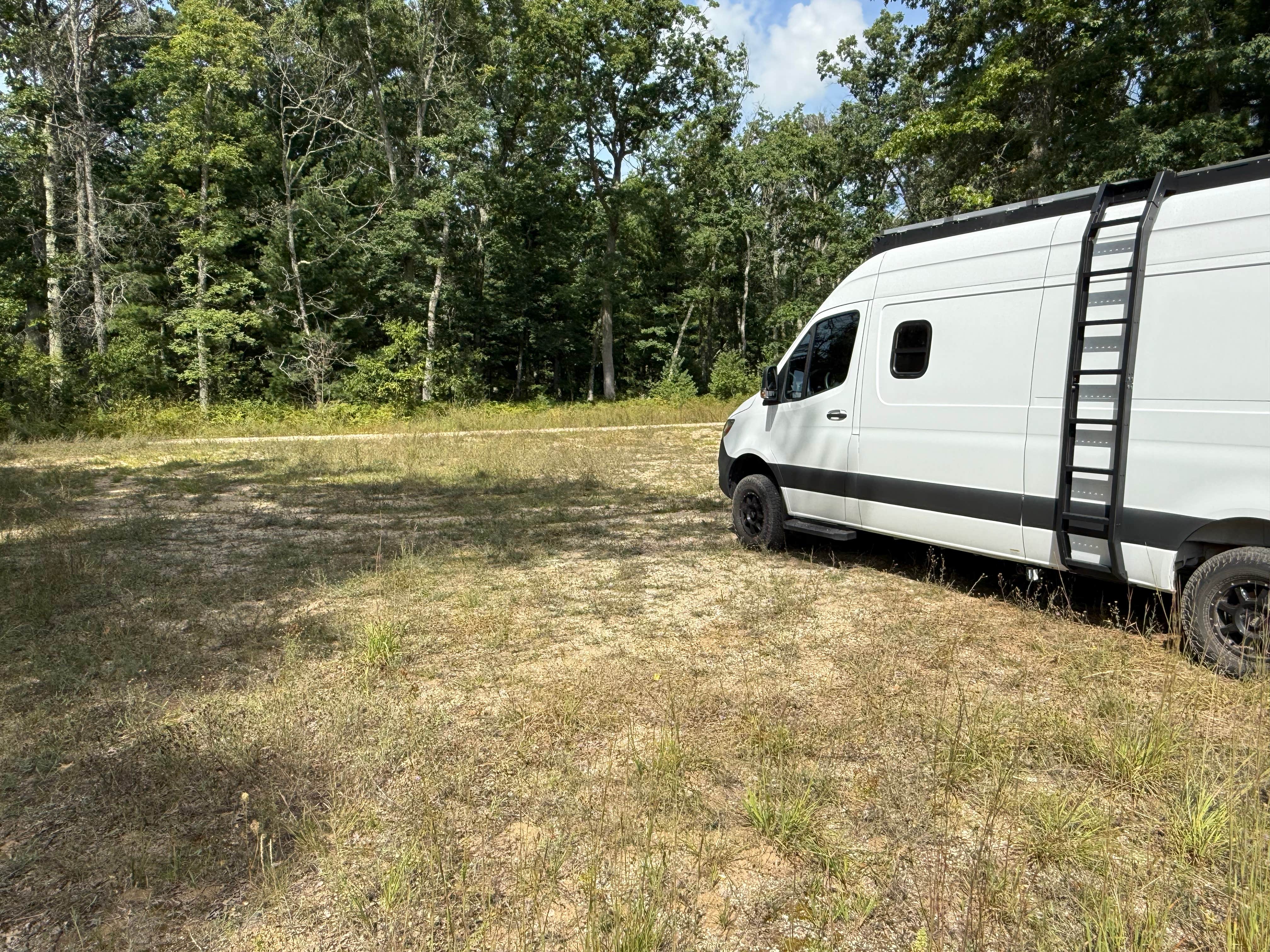Camper-submitted photo at Spruce Road Pulloff Dispersed near Ludington, MI