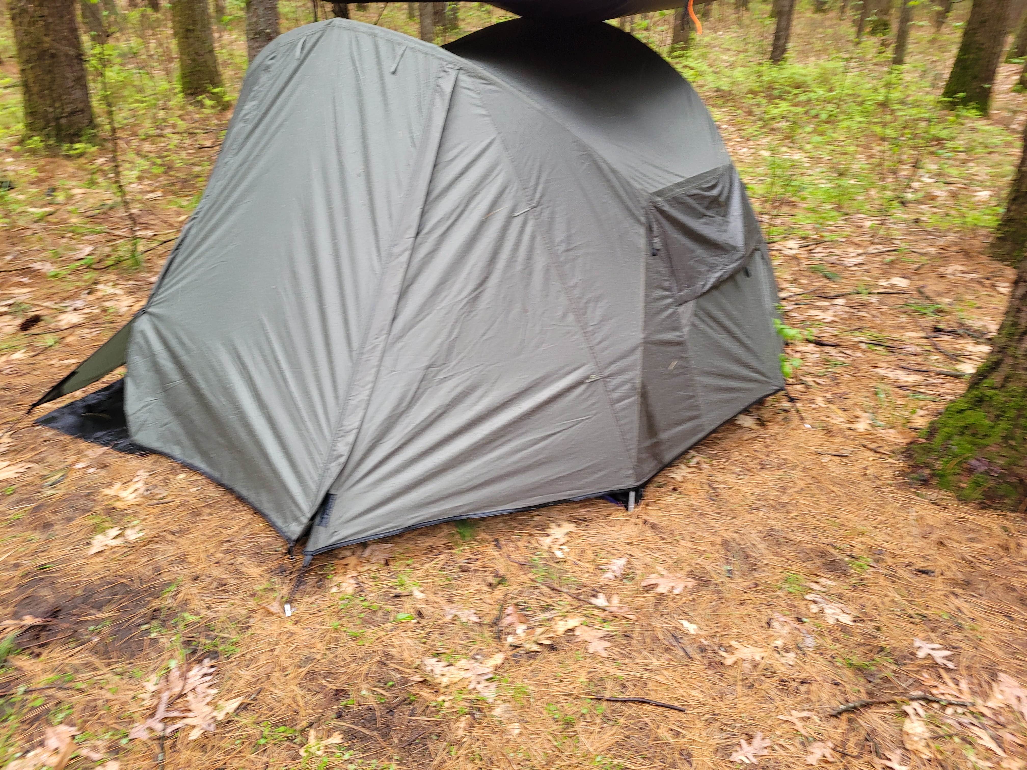Camper-submitted photo at Manistee National Forest Marzinski Horse Trail Campground near Traverse City, MI