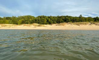 William A.'s photo of a dispersed camping area at Green Road Dispersed - Manistee NF near Benzonia, MI