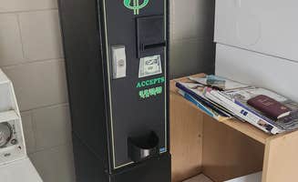 Jennifer B.'s photo of camping with pets at Mark Twain Cave & Campground near Hannibal, MO