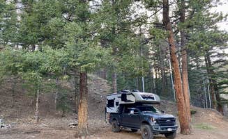 Silouan A.'s photo of camping with pets at Marshall Pass Dispersed near Howard, CO
