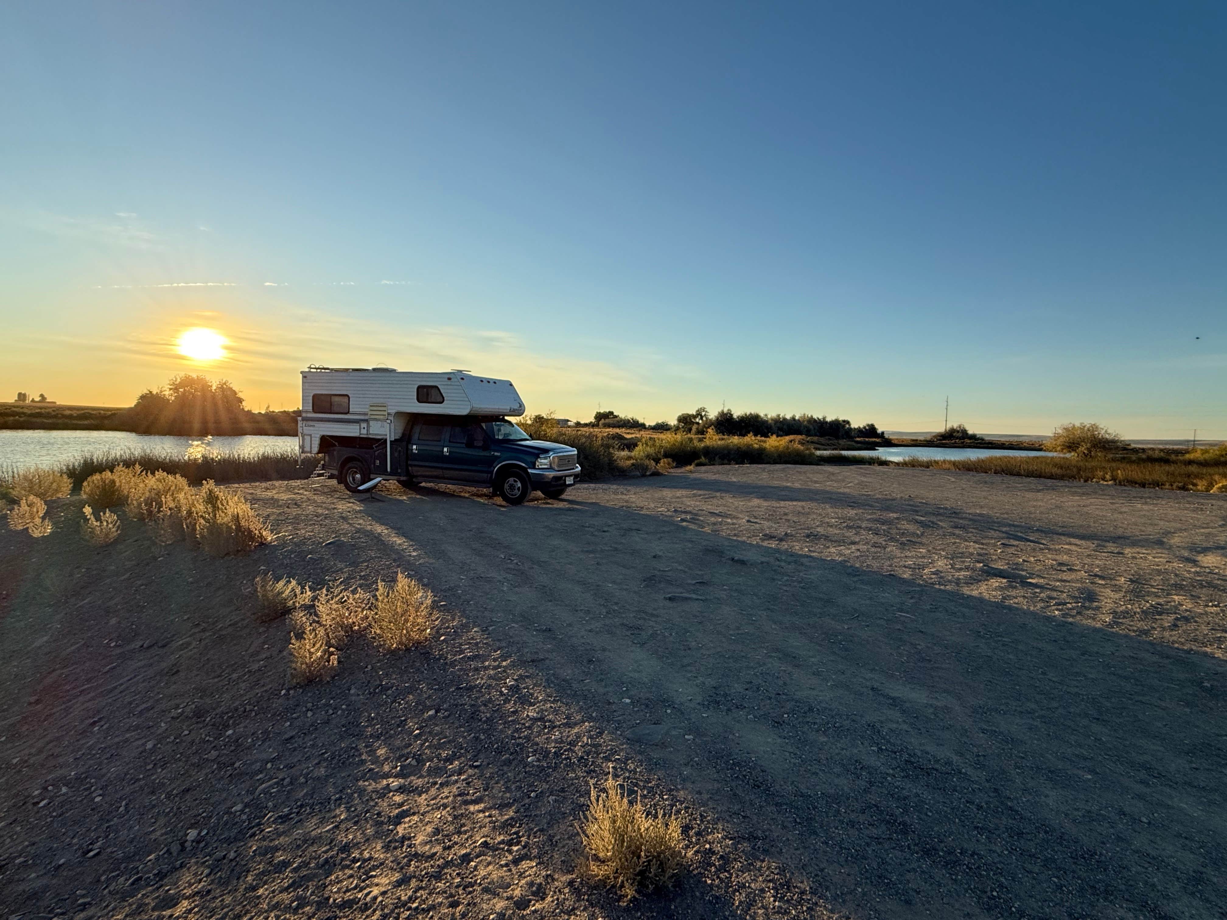 James B.'s photo of a dispersed camping area at Martha Lake Dispersed Camping near Vantage, WA