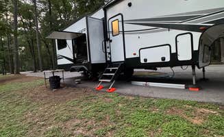 Bonnie B.'s photo of rv camping at Martin Dies, Jr. State Park Campground near Angelina National Forest