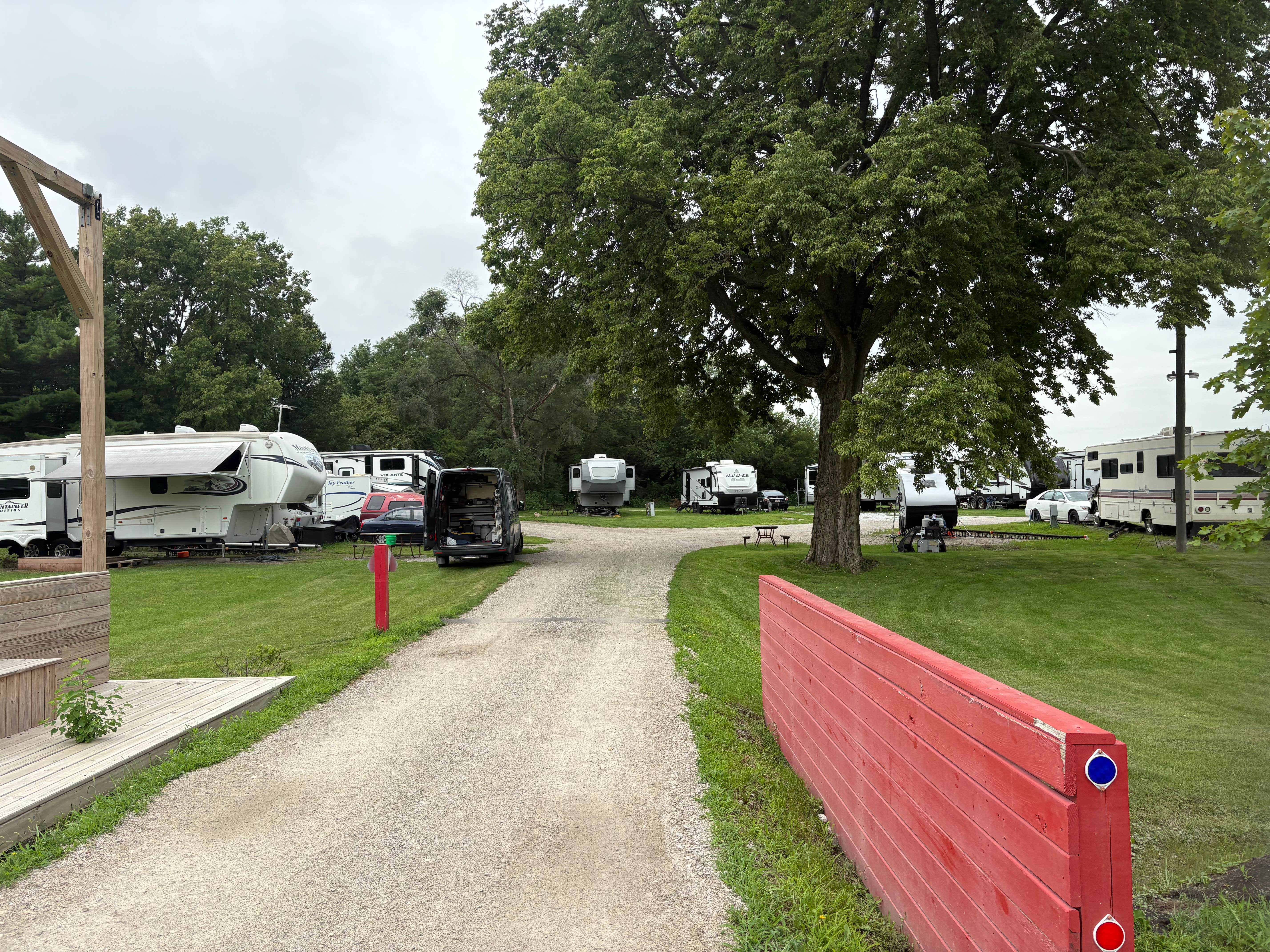 Beth B.'s photo of rv camping at Martin’s Camping Ground near Lemont, IL