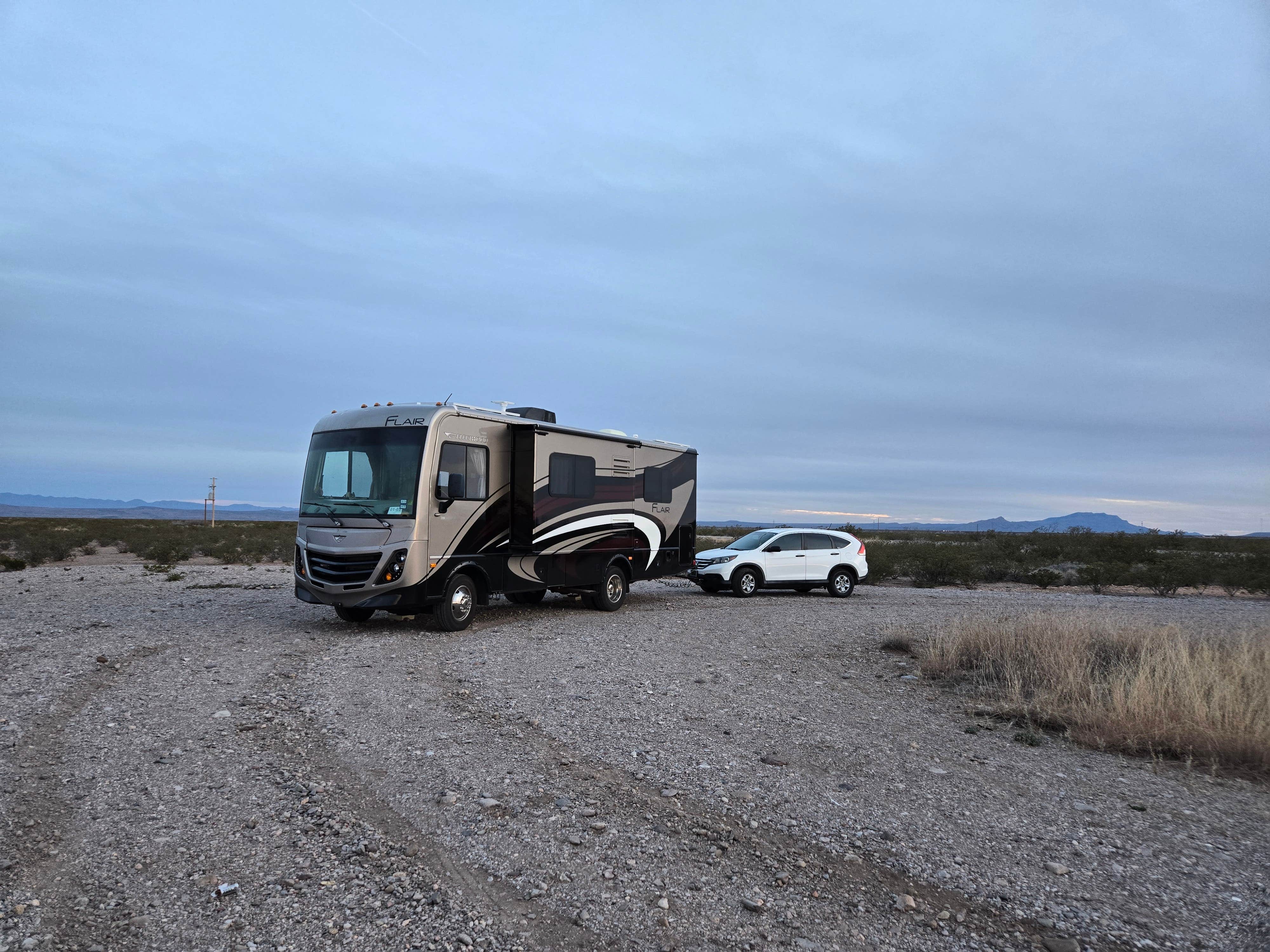 Richard B.'s photo of rv camping at Monticello Road Dispersed Camping near Caballo, NM