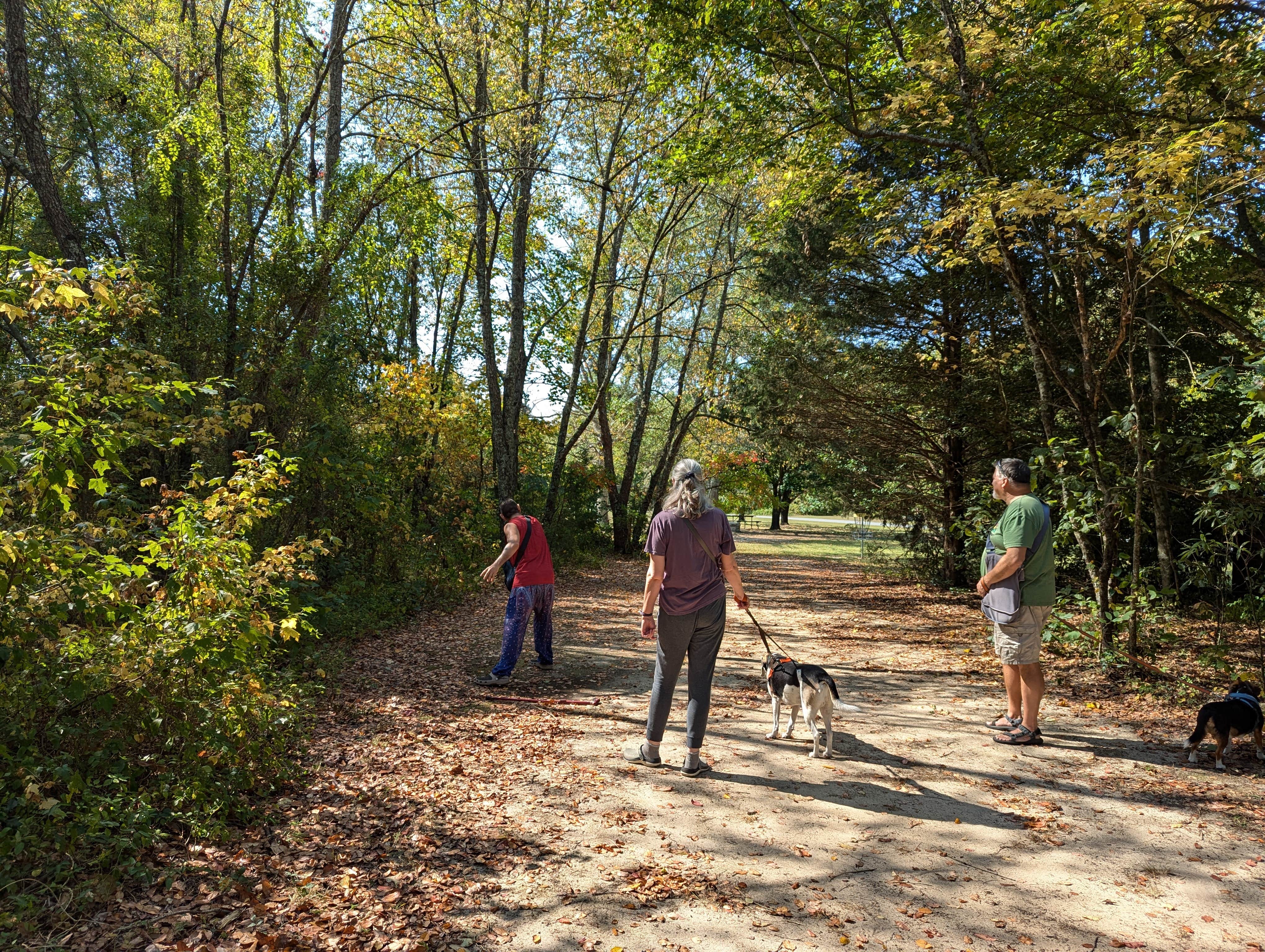 Vanessa S.'s photo of camping with pets at Tuckahoe State Park Campground near Seaford, DE