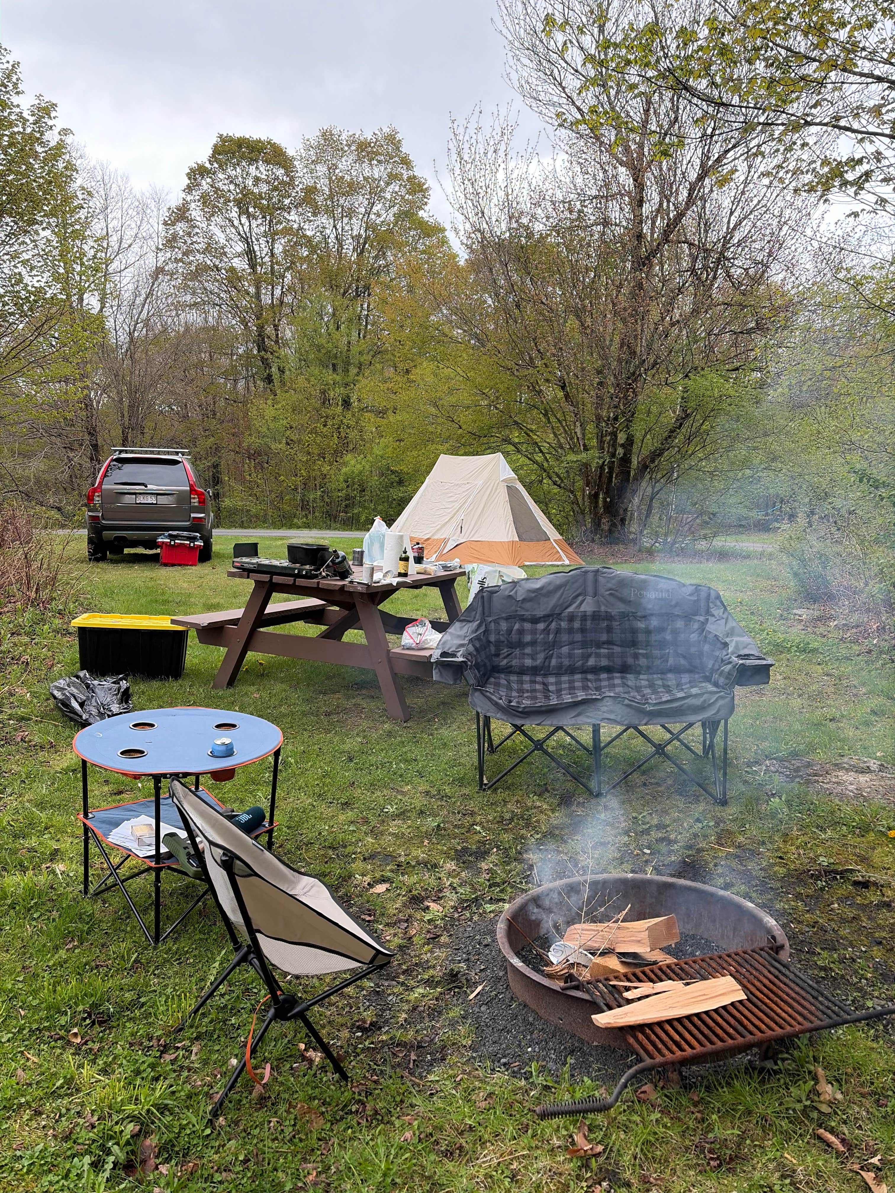 Nora C.'s photo at Savoy Mountain State Forest Campground near West Chesterfield, MA