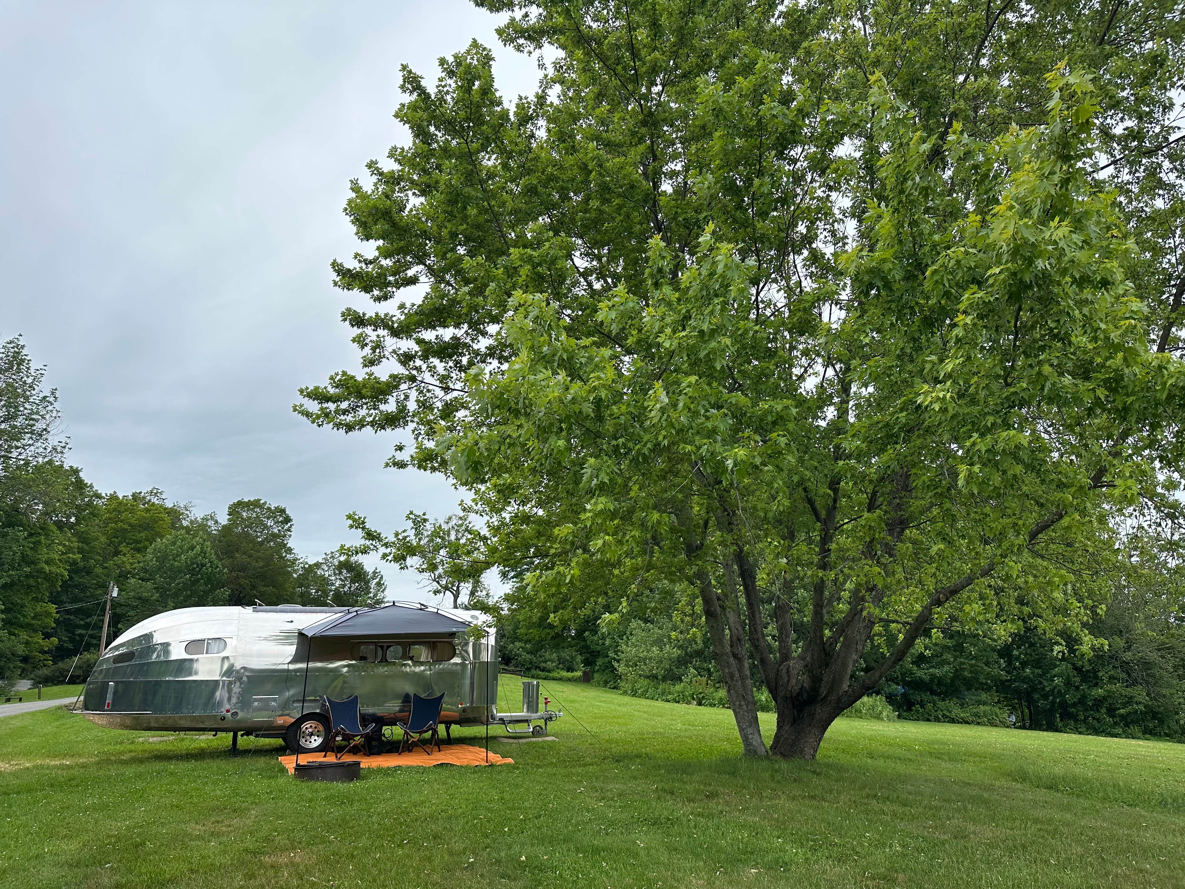 Heather C.'s photo of rv camping at Savoy Mountain State Forest Campground near Whately, MA