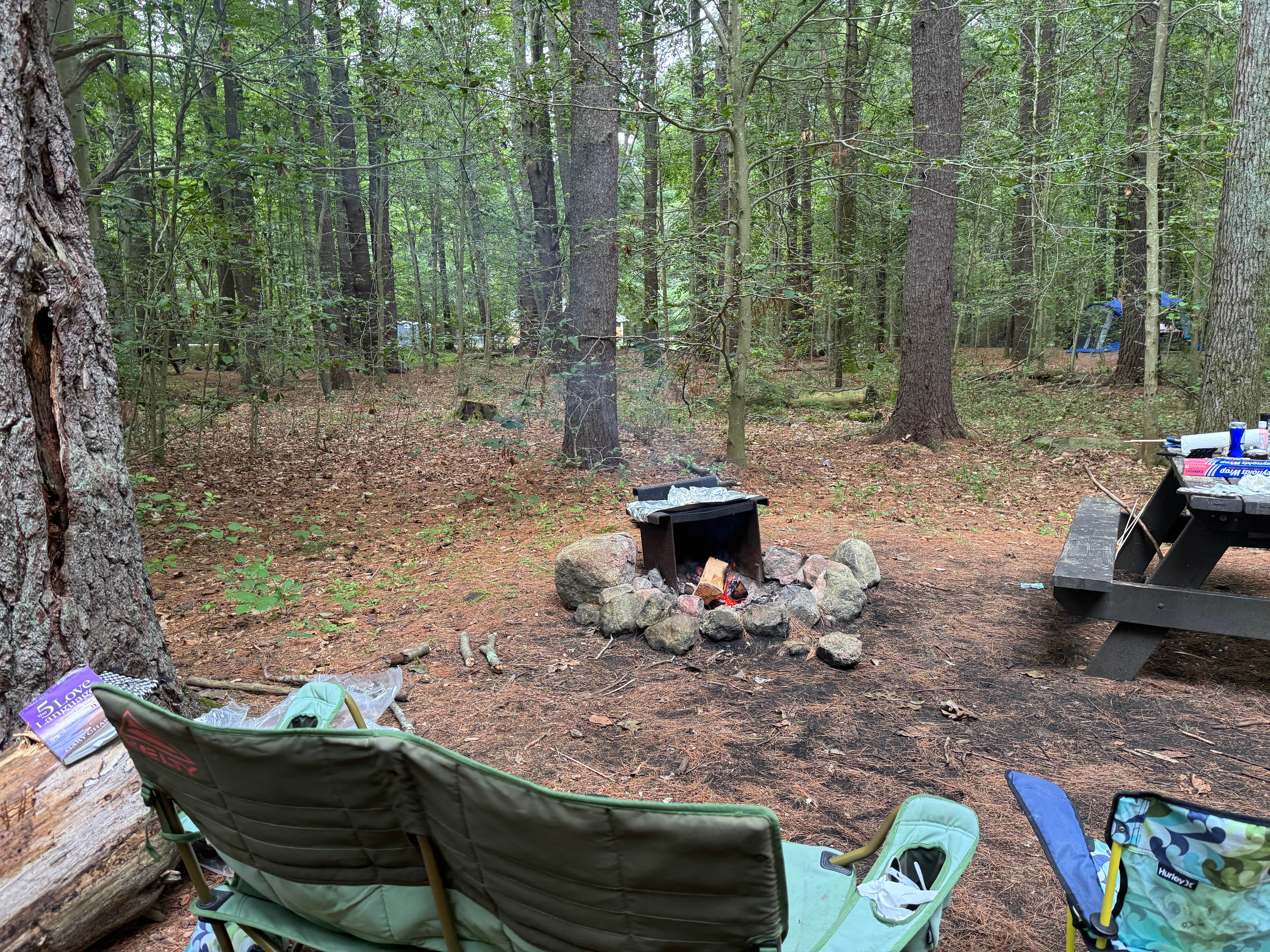 Jake C.'s photo at Wompatuck State Park Campground near Chelsea, MA