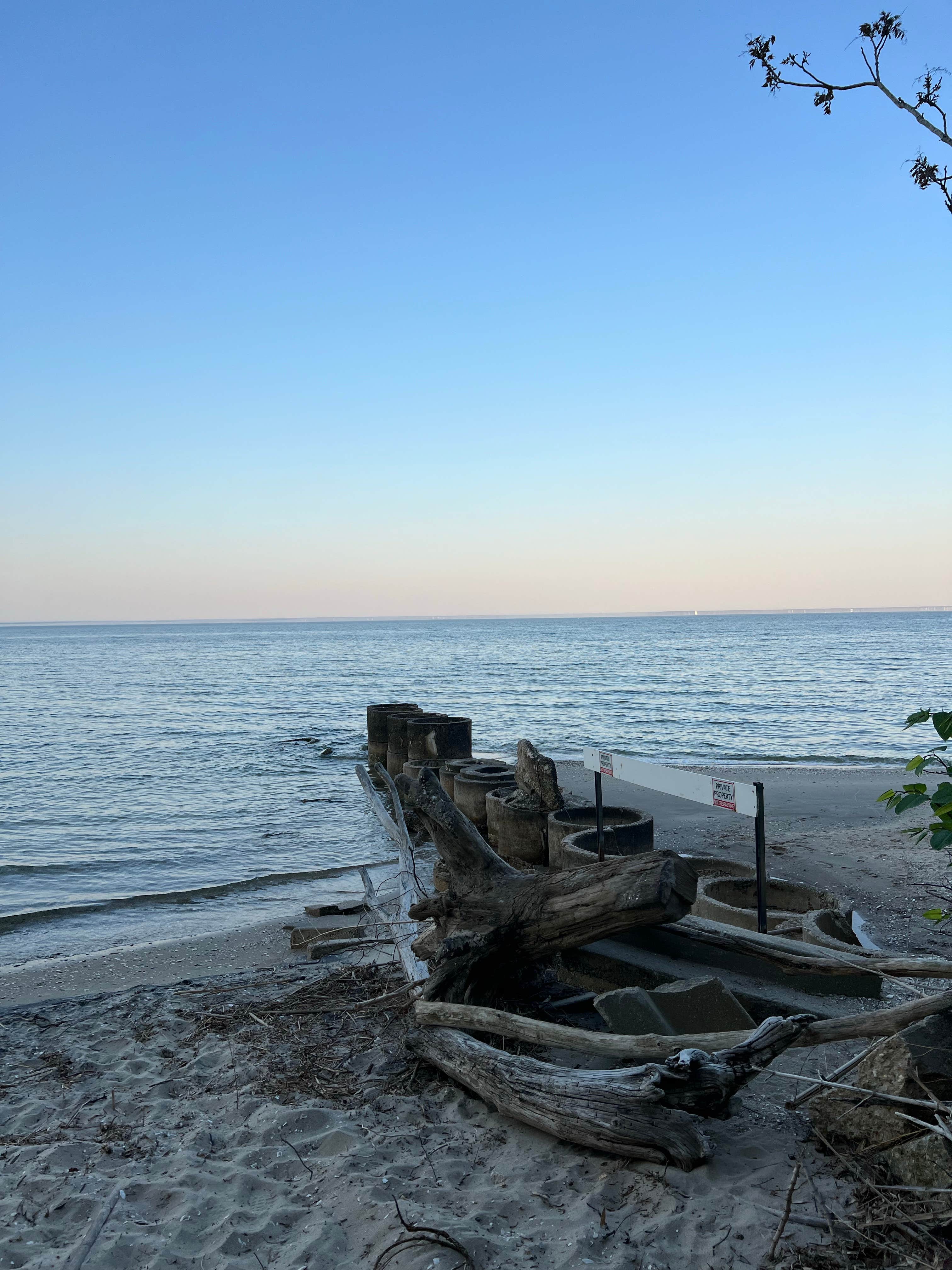 Camper-submitted photo at Matoaka Beach Cottages near Lusby, MD