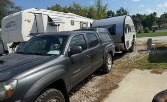 Phil R.'s photo of camping with pets at Mayview RV Park near Excelsior Springs, MO