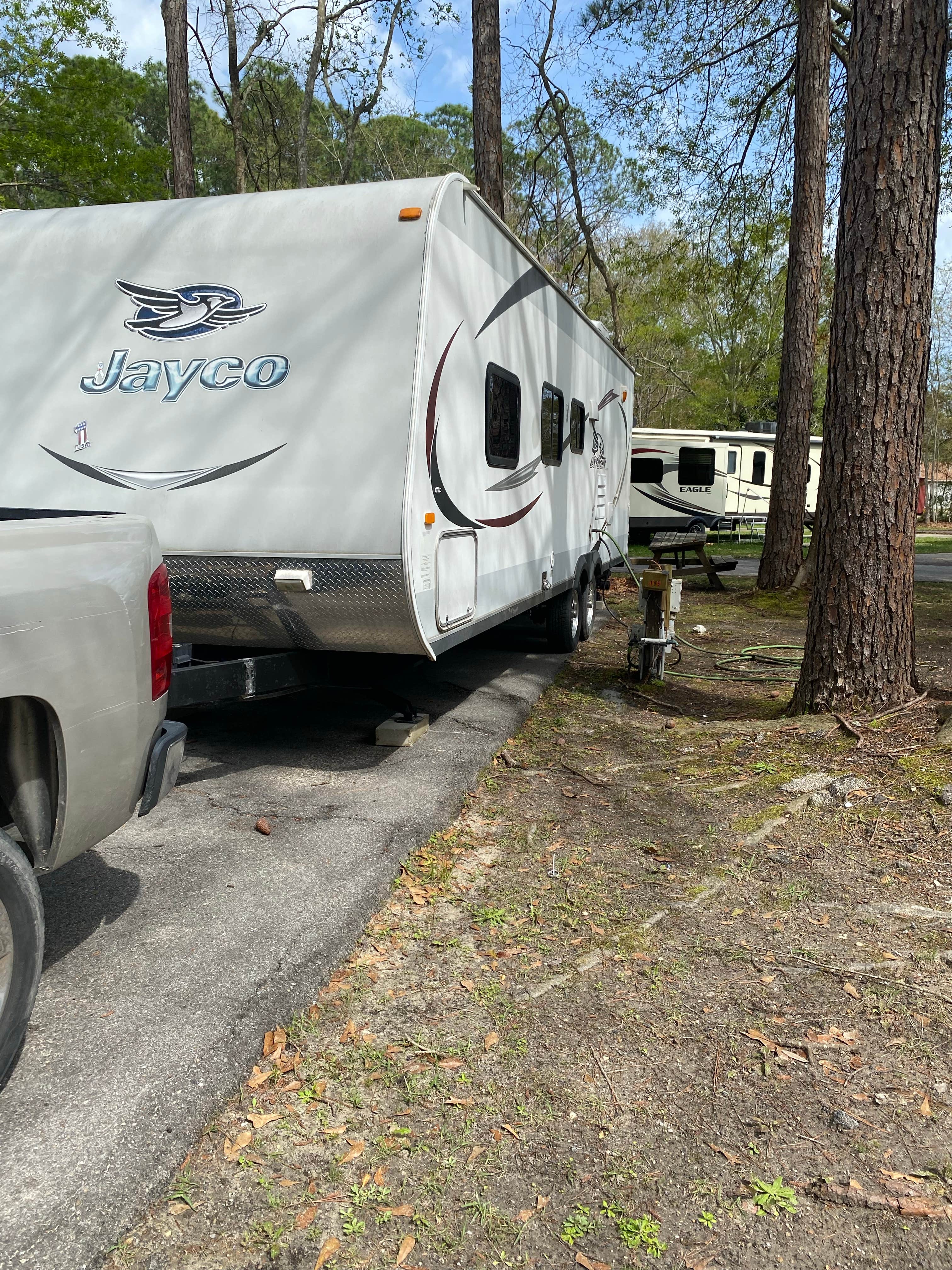 Camping near Keesler AFB FamCamp: Mazalea Travel Park, Biloxi, Mississippi