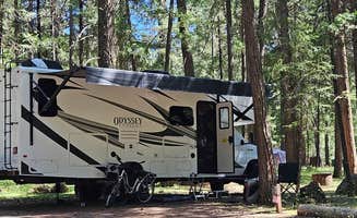 Gina D.'s photo of rv camping at McArthur-Burney Falls Memorial State Park Campground near Old Station, CA