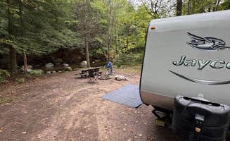 Isaac S.'s photo of rv camping at McCaslin Brook Dispersed site near White Lake, WI