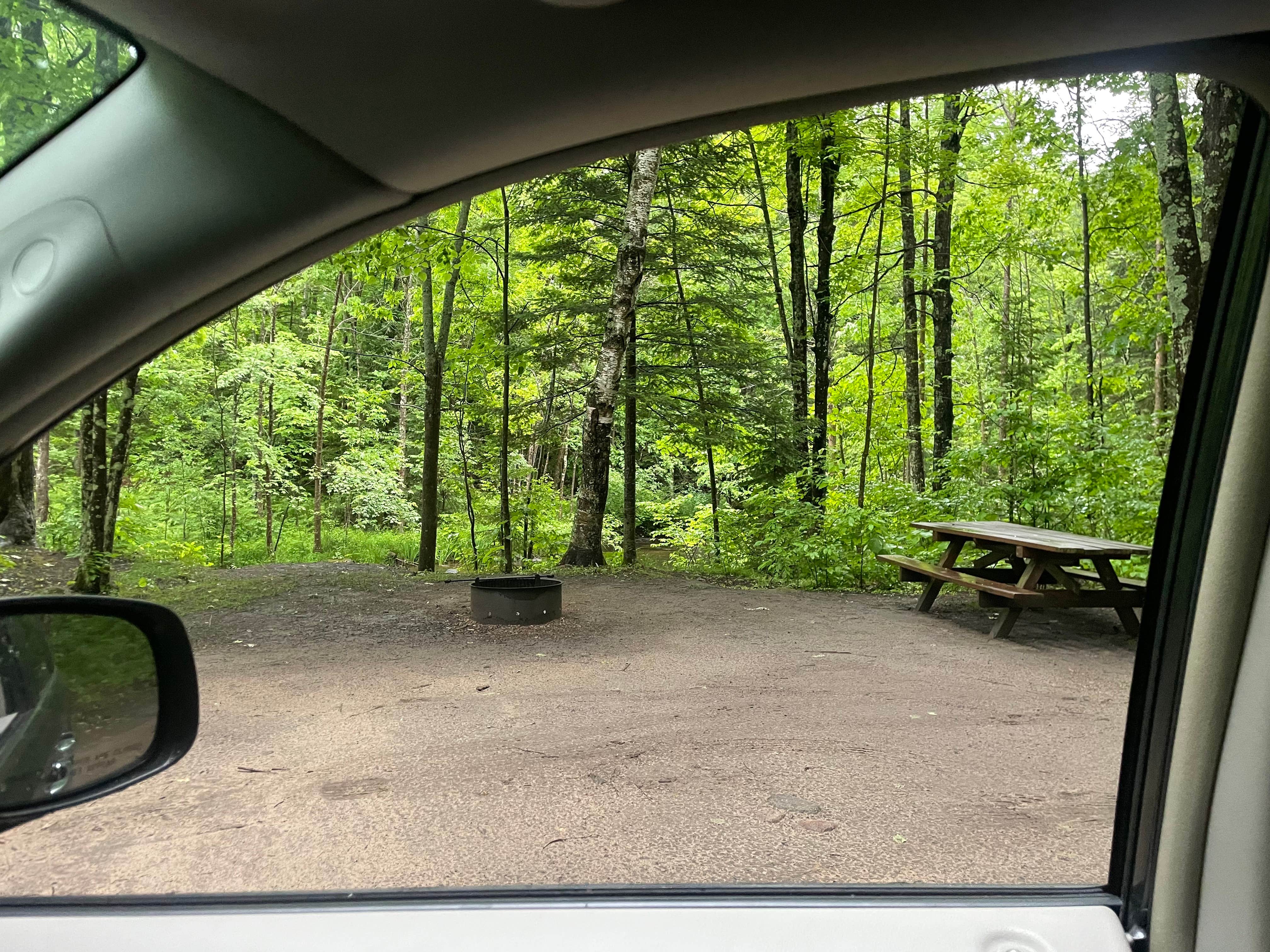 Camper-submitted photo at McCaslin Brook Dispersed site near Crivitz, WI