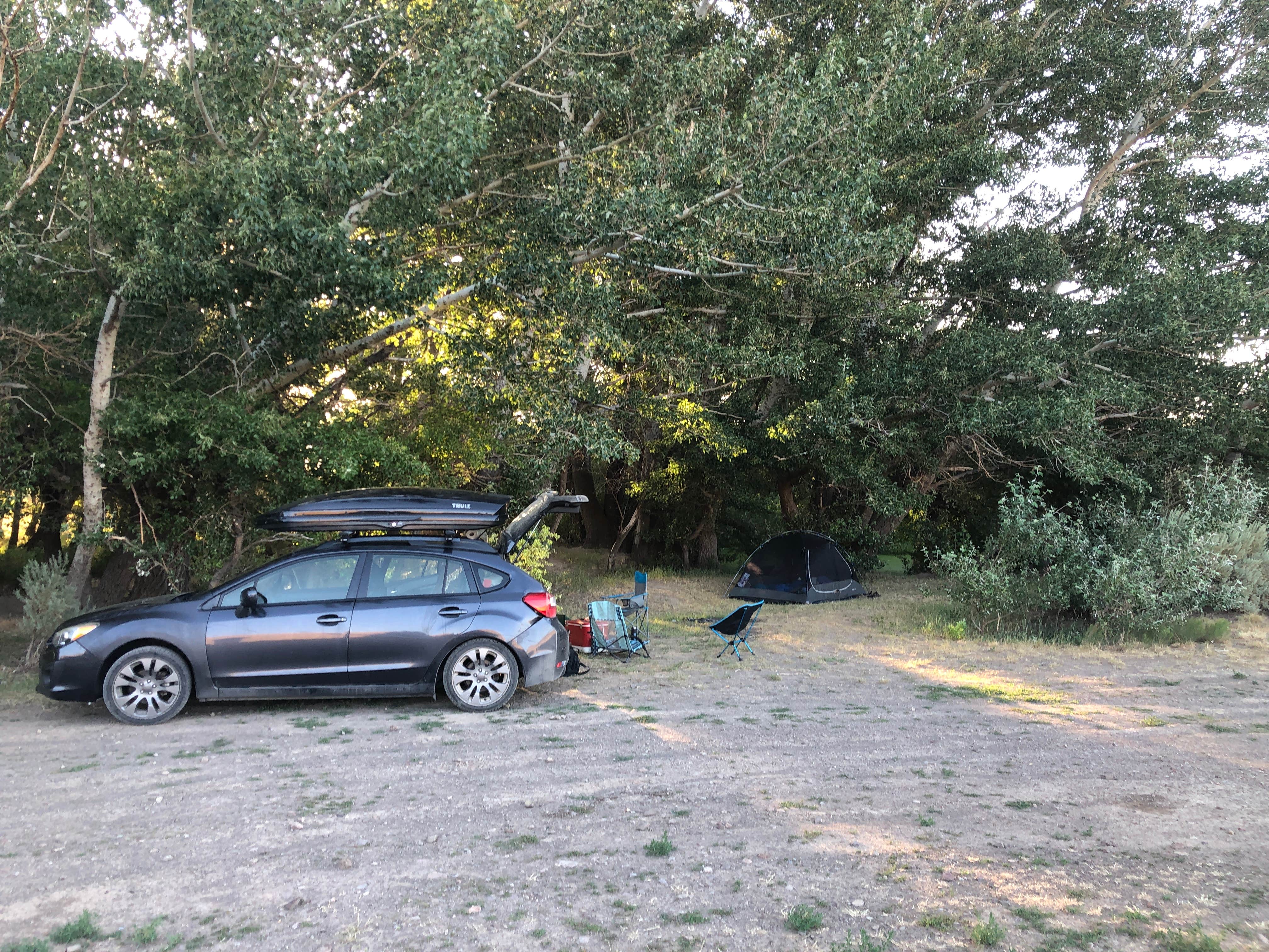 Kurt G.'s photo of a dispersed camping area at McClendon Spring Campground near Rockland, ID