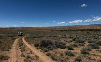 Michael M.'s photo of a dispersed camping area at McCoy Flats MTB Trailhead near Duchesne, UT