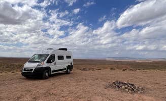 casey's photo of rv camping at McCoy Flats MTB Trailhead near Vernal, UT