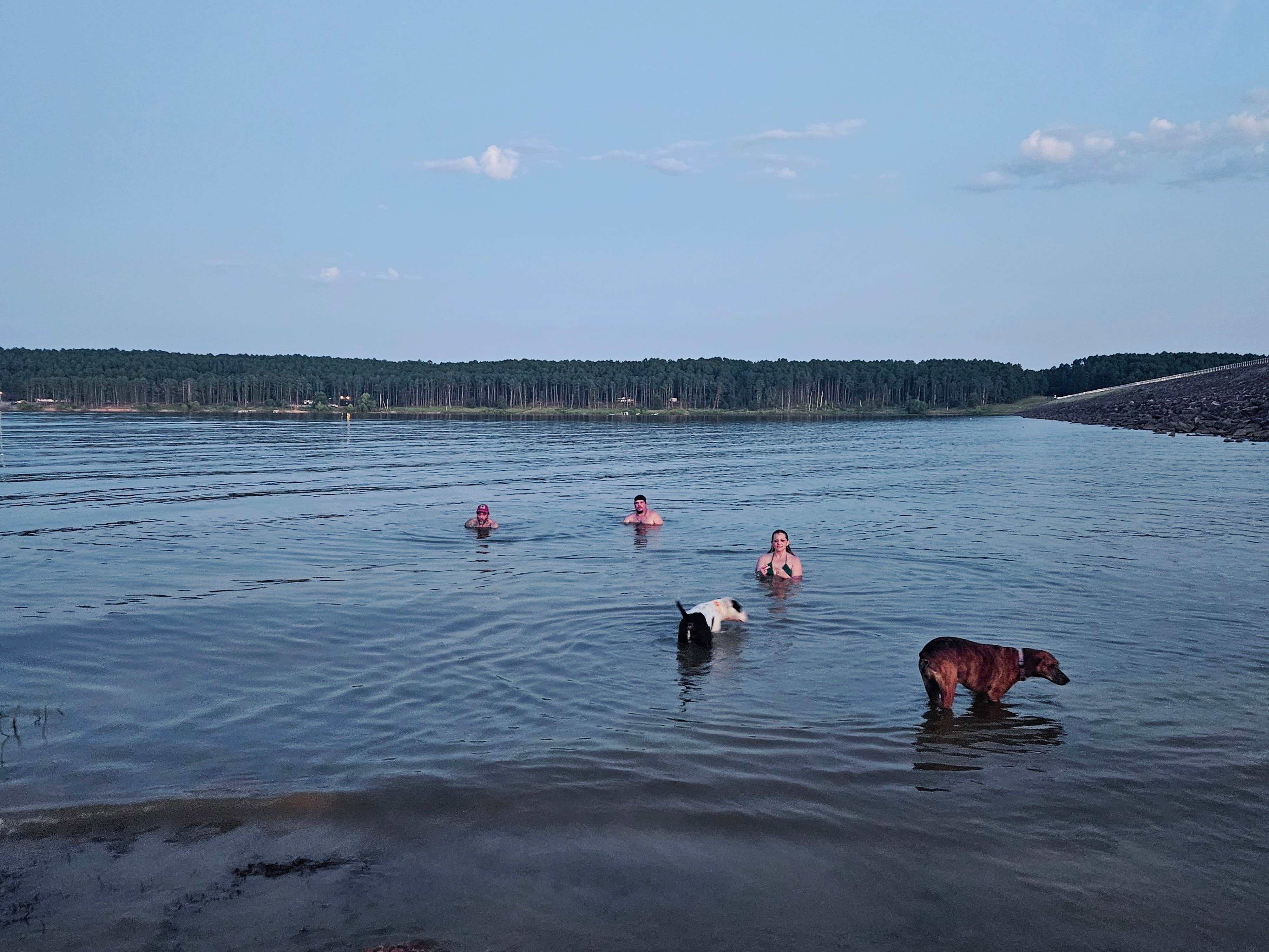 CJ Jones M.'s photo of camping with pets at McGee Creek State Park Campground near Coleman, OK