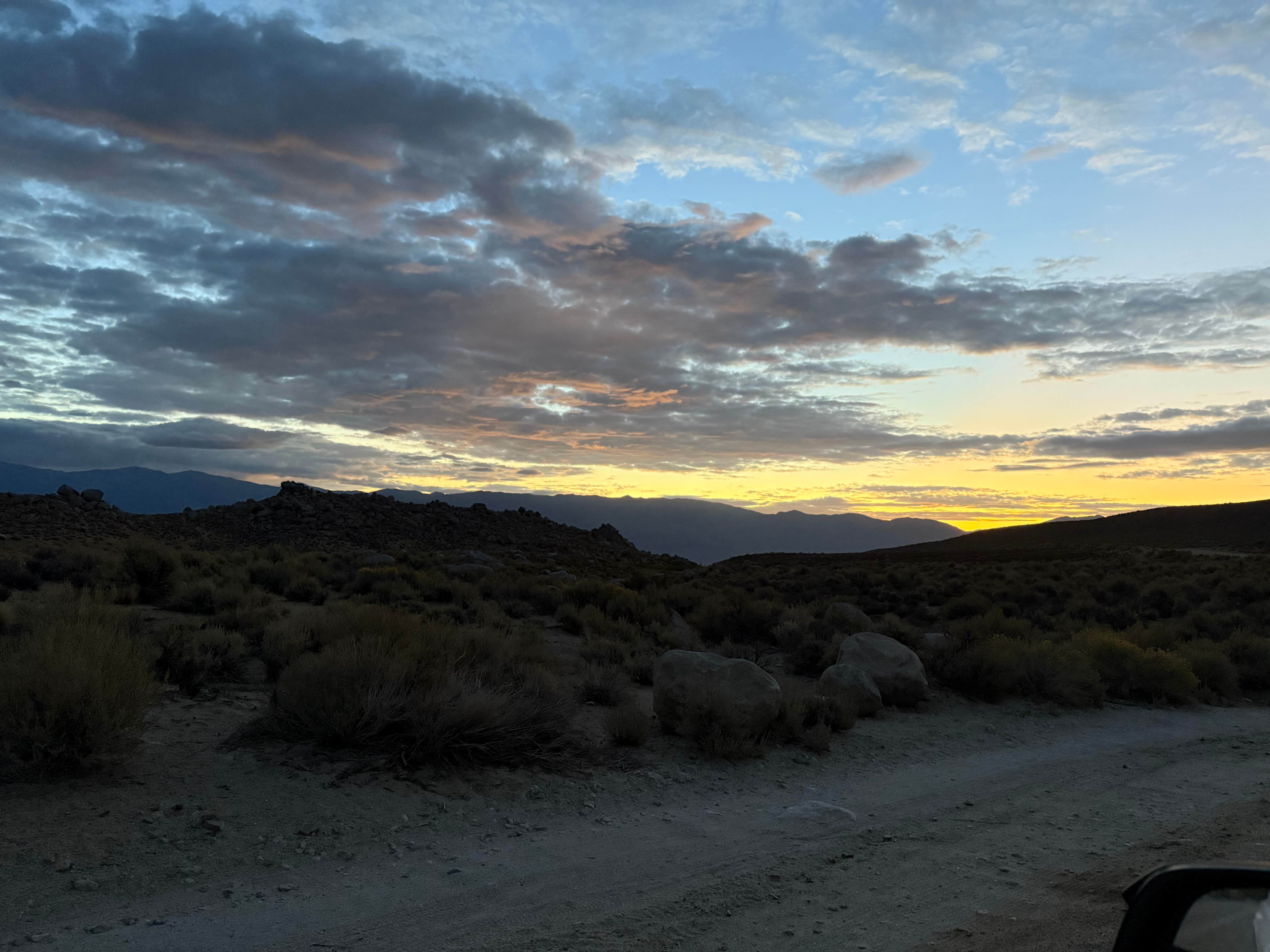 Sandie F.'s photo of a dispersed camping area at McGee Creek near Big Pine, CA