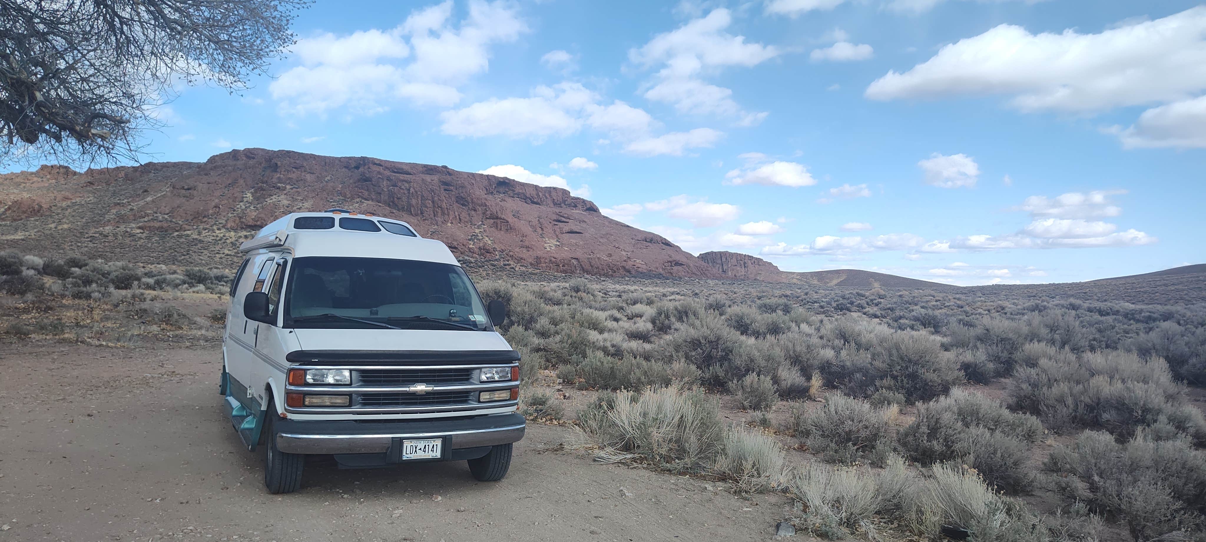 Dave B.'s photo of rv camping at McKinney Tanks Camp near Tonopah, NV