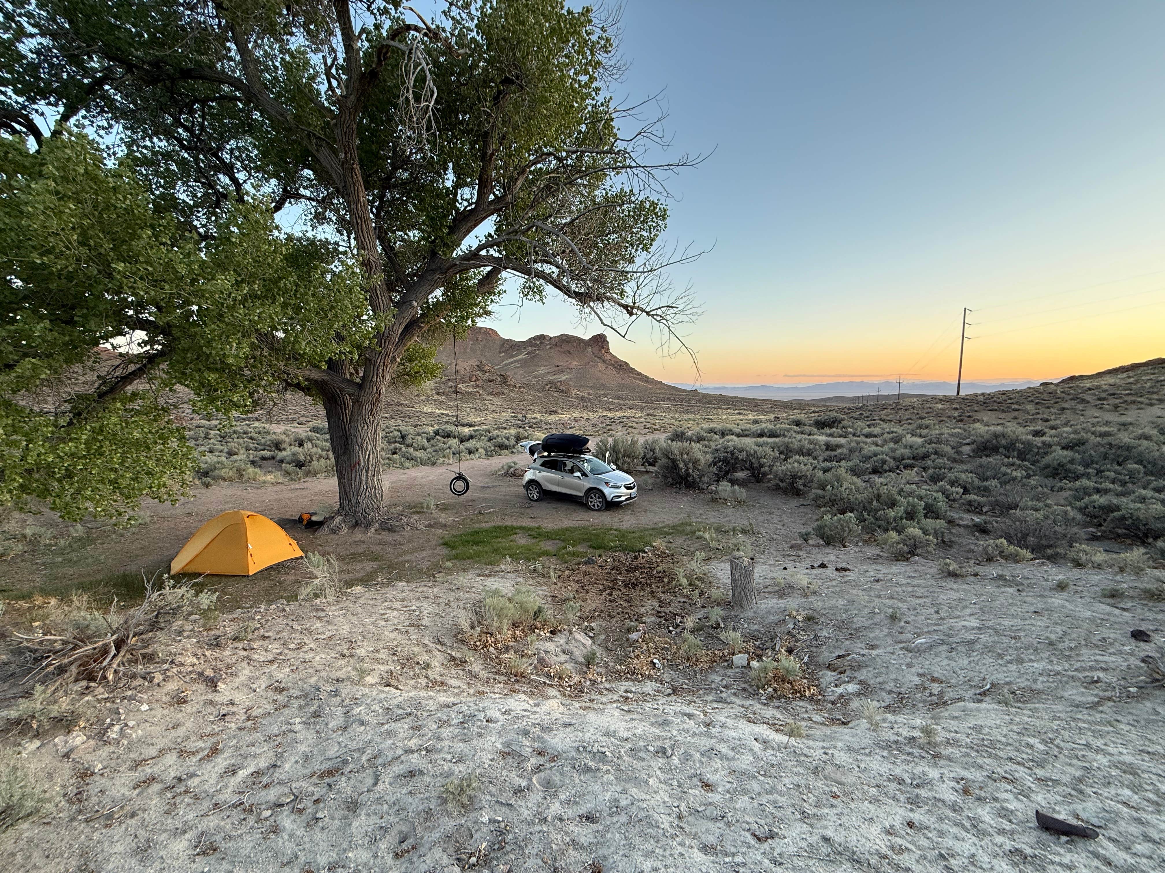 Camper-submitted photo at McKinney Tanks Camp near Tonopah, NV