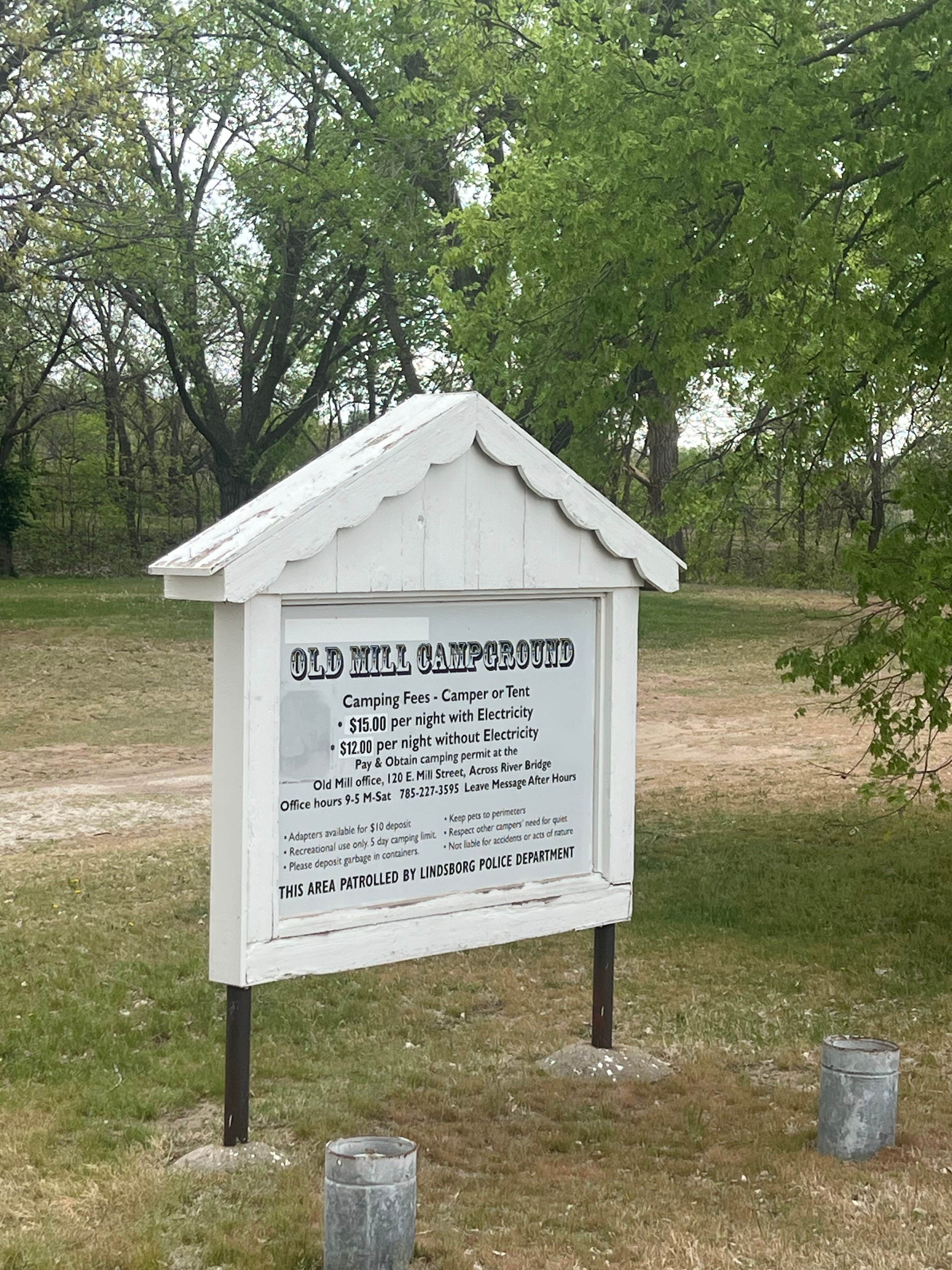 Camper-submitted photo at Old Mill Campground near Marquette, KS