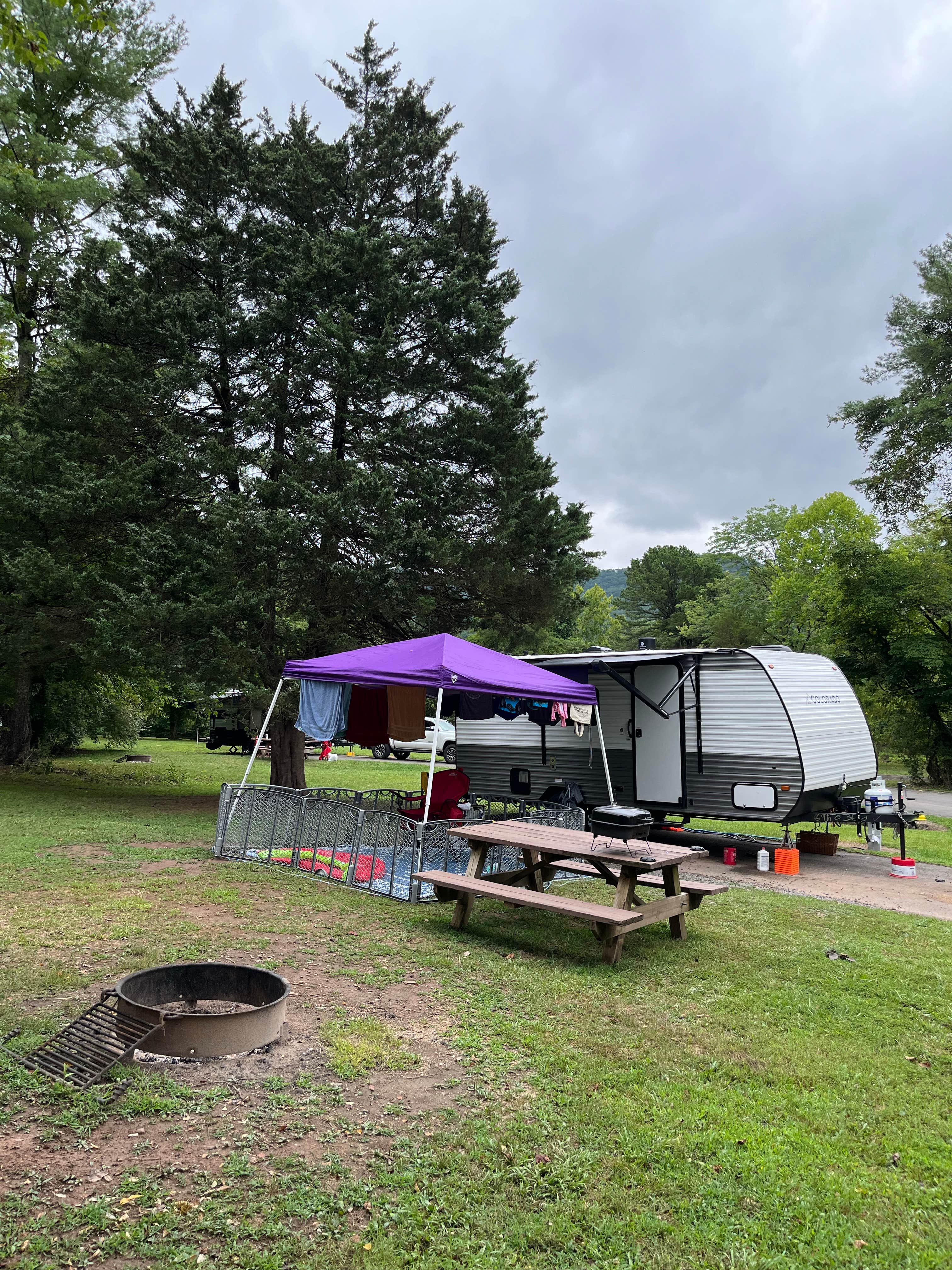 Camper submitted image from Meador Campground — Bluestone Lake State Park - 4