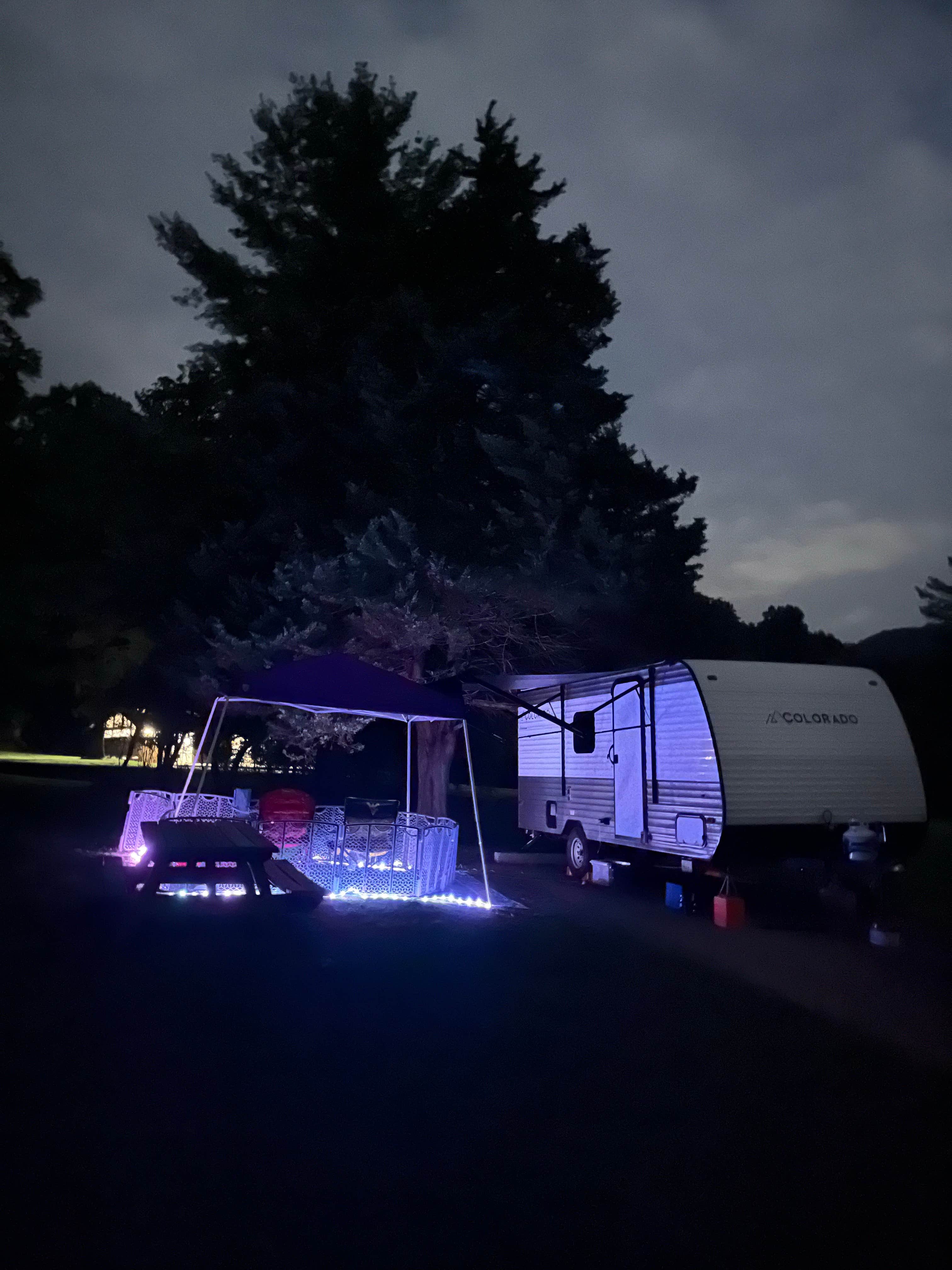 Camper-submitted photo at Meador Campground — Bluestone Lake State Park near Bluestone Lake