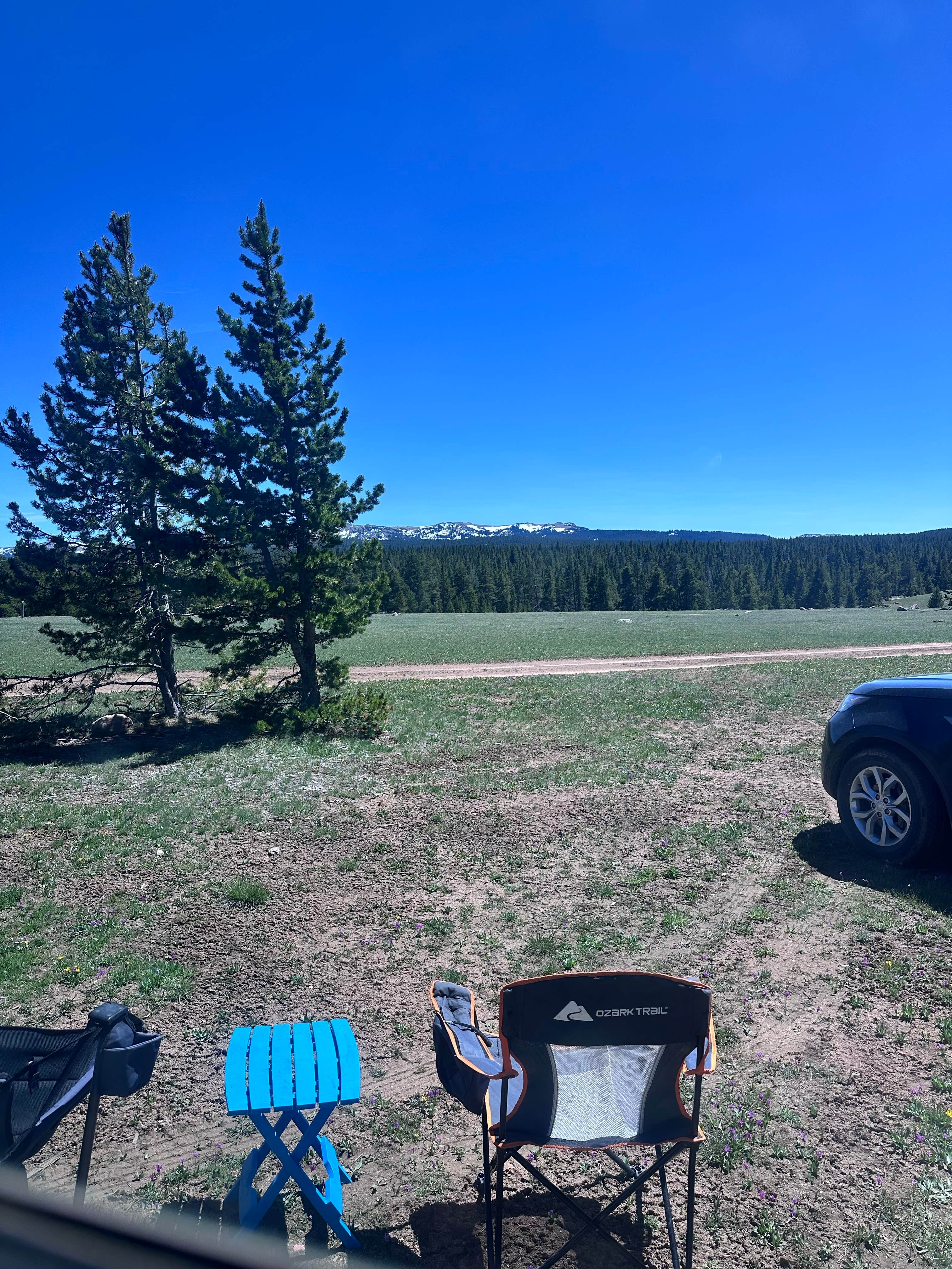 Camper-submitted photo at Meadow Camp on Forest Road 231 near Story, WY