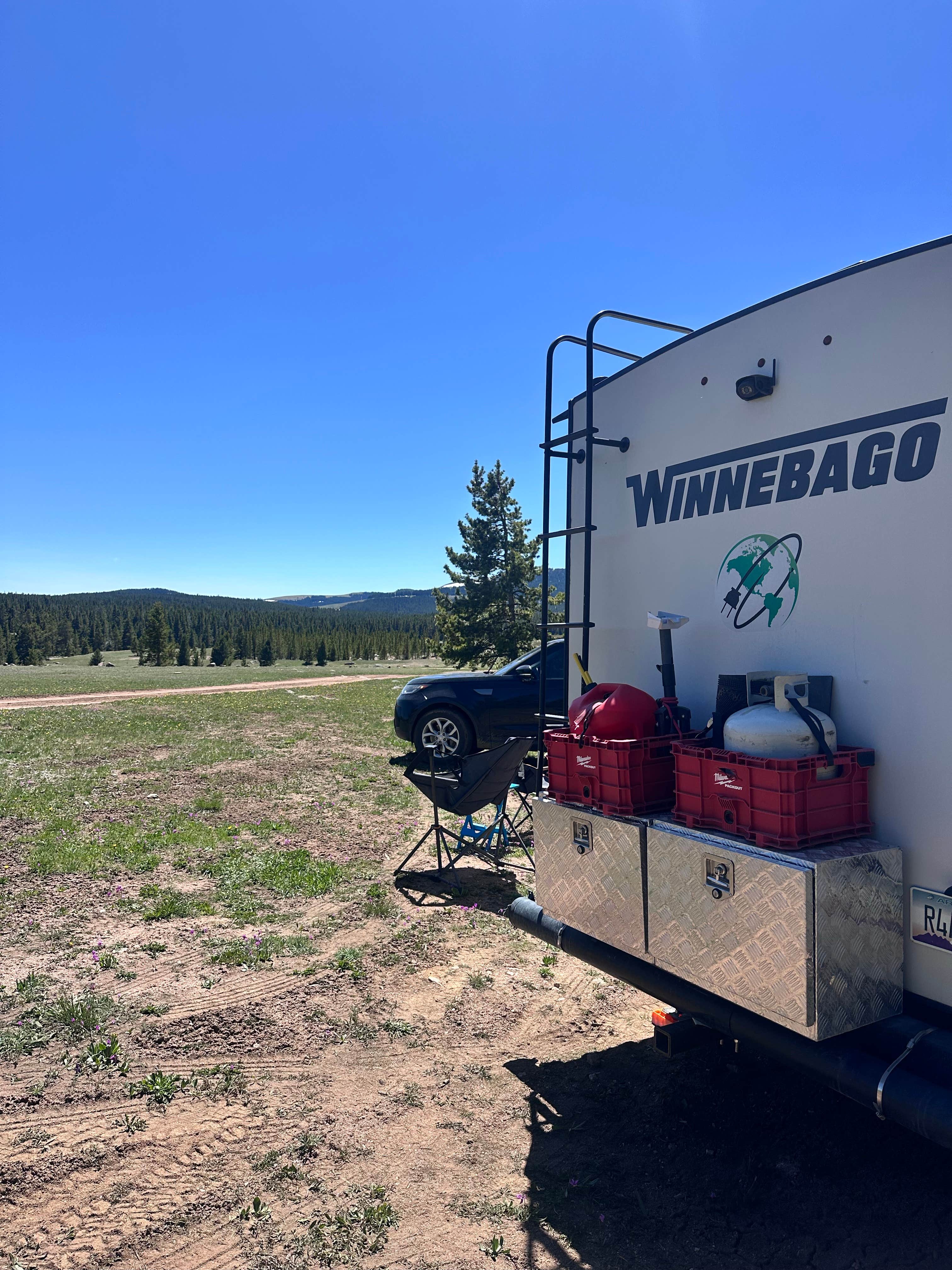 Camper-submitted photo at Meadow Camp on Forest Road 231 near Story, WY