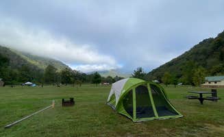 Casey L.'s photo of tent camping at Meadow Creek Campground — New River Gorge National Park and Preserve near Oak Hill, WV