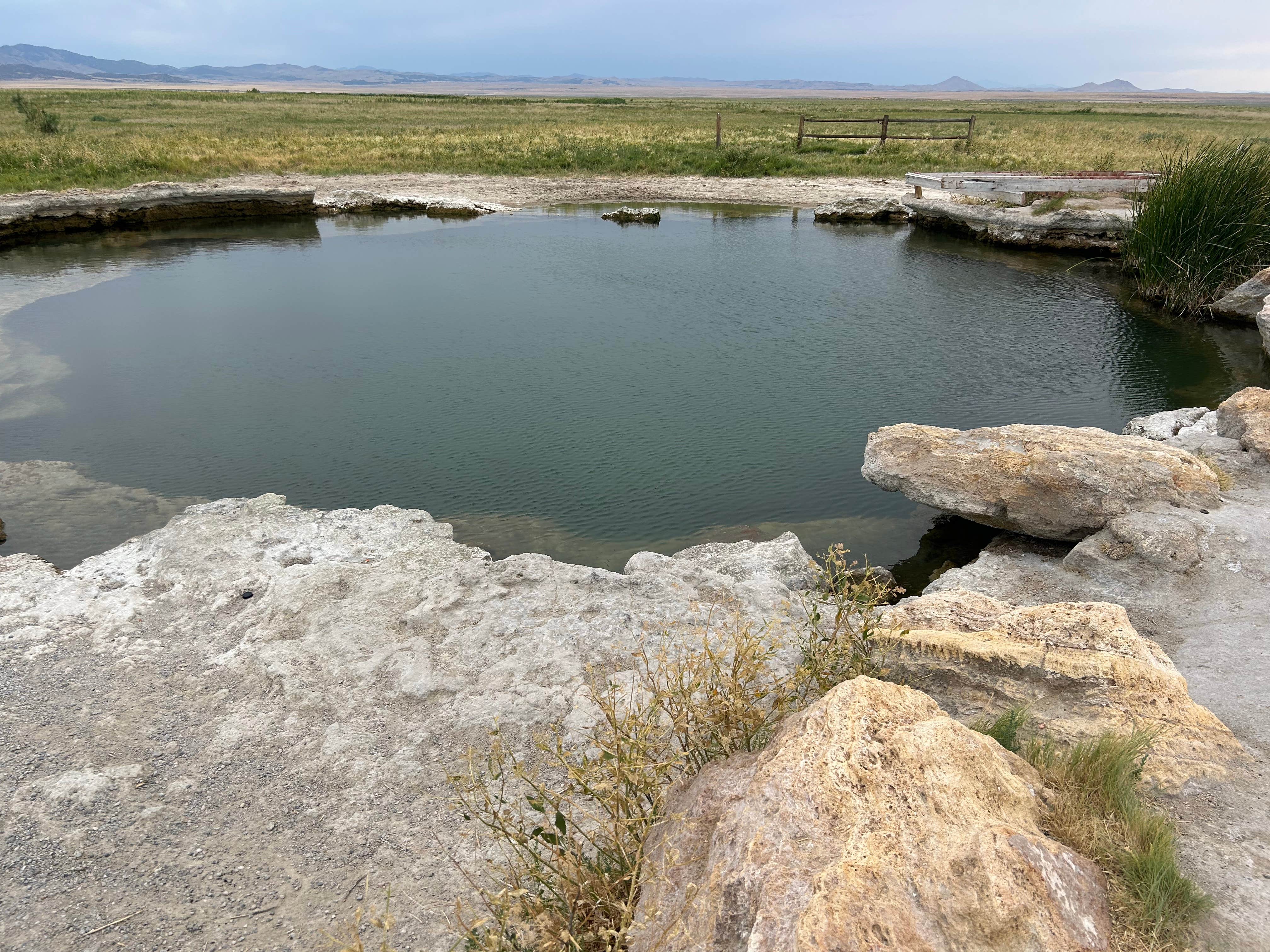 Chandelle S.'s photo of a dispersed camping area at Meadow Hot Springs near Sigurd, UT