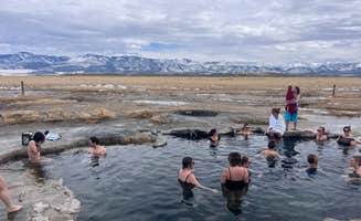 rhonda D.'s photo of a dispersed camping area at Meadow Hot Springs near Sevier, UT